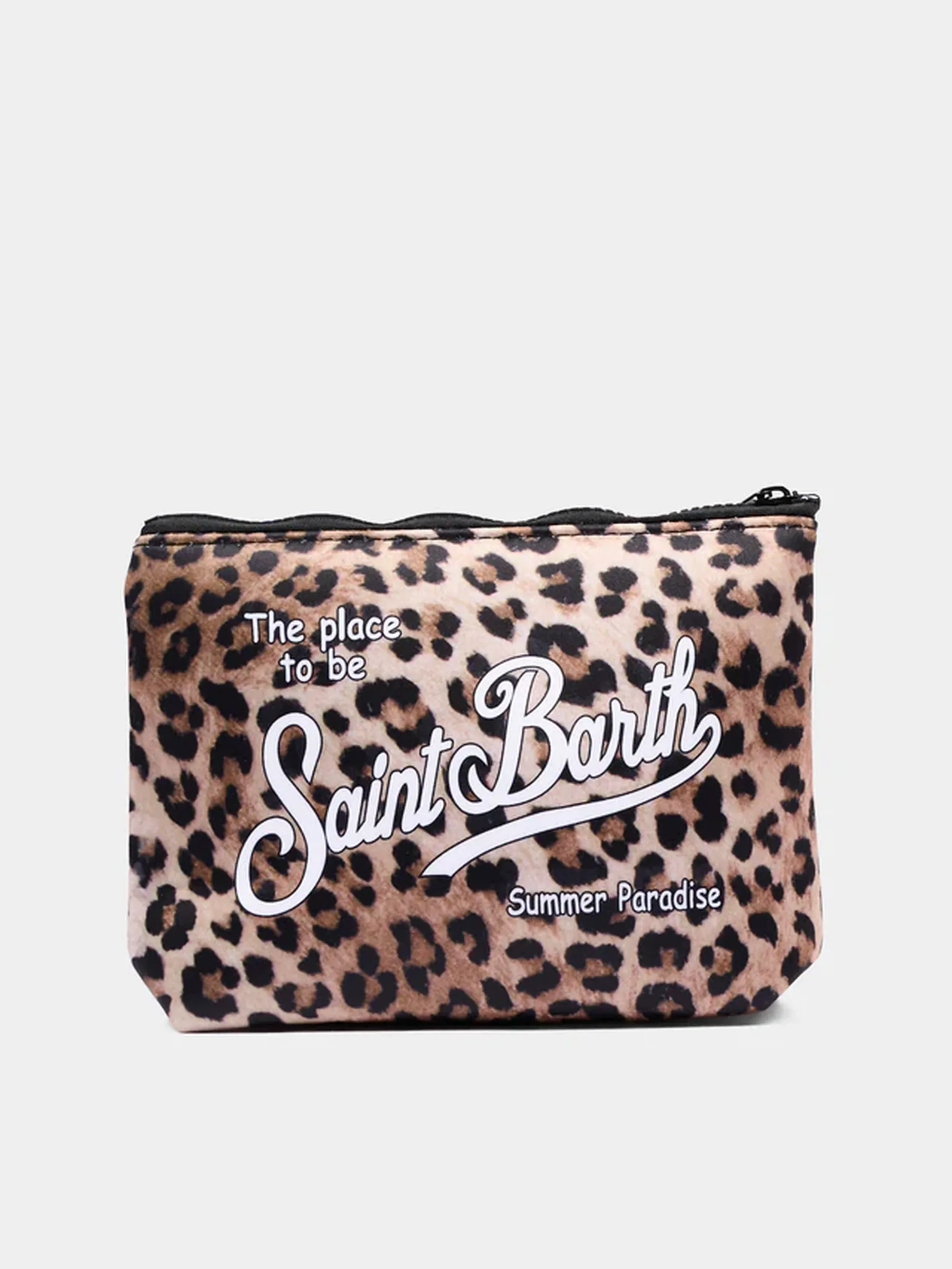 Mc2 Saint Barth B'Aline Classic Leopard Pouch' Leopard Print Alin001-00653L 178517