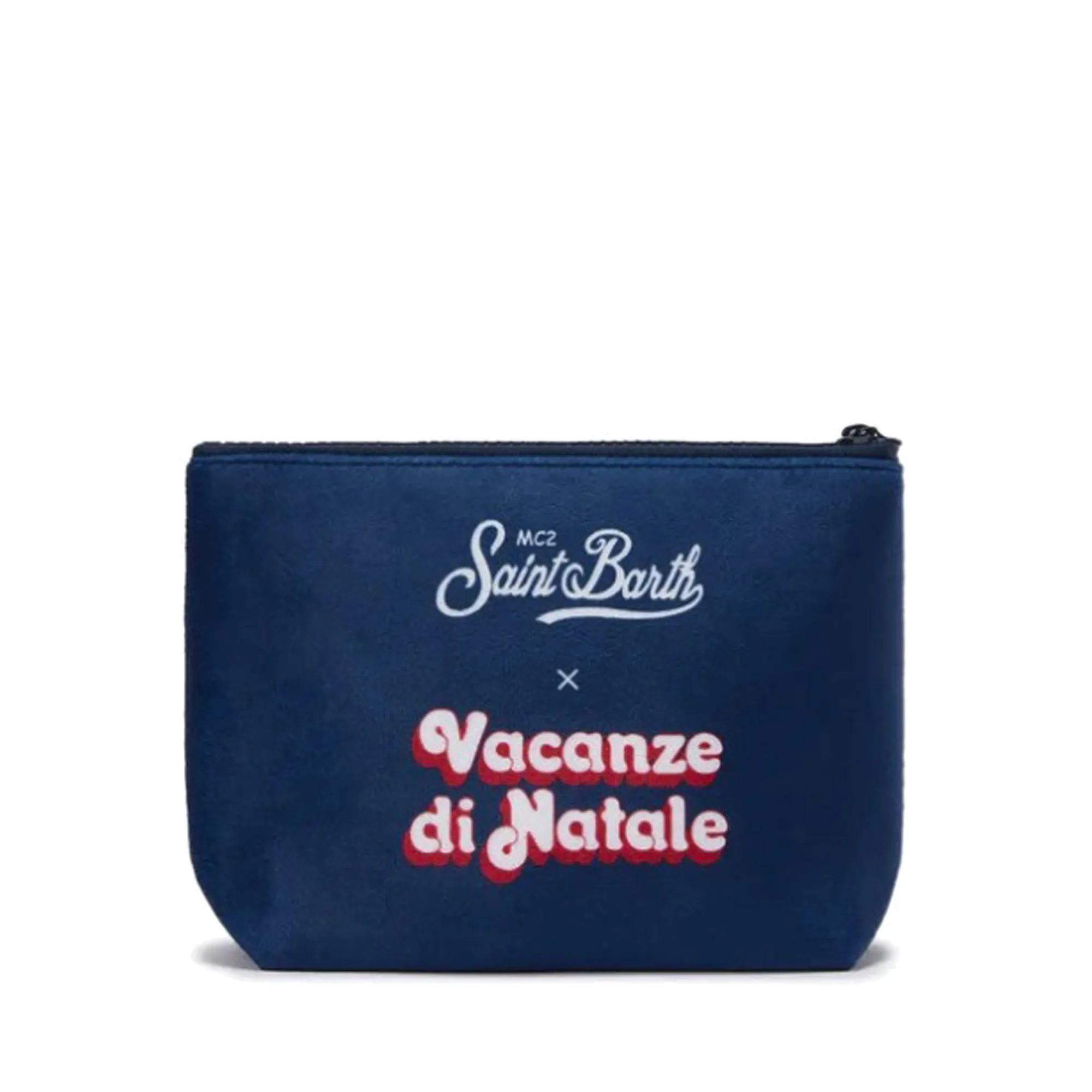Mc2 Saint Barth Pochette Aline Con Stampa Non Sono Bello Piaccio Blu Ali0002-02828I 164694