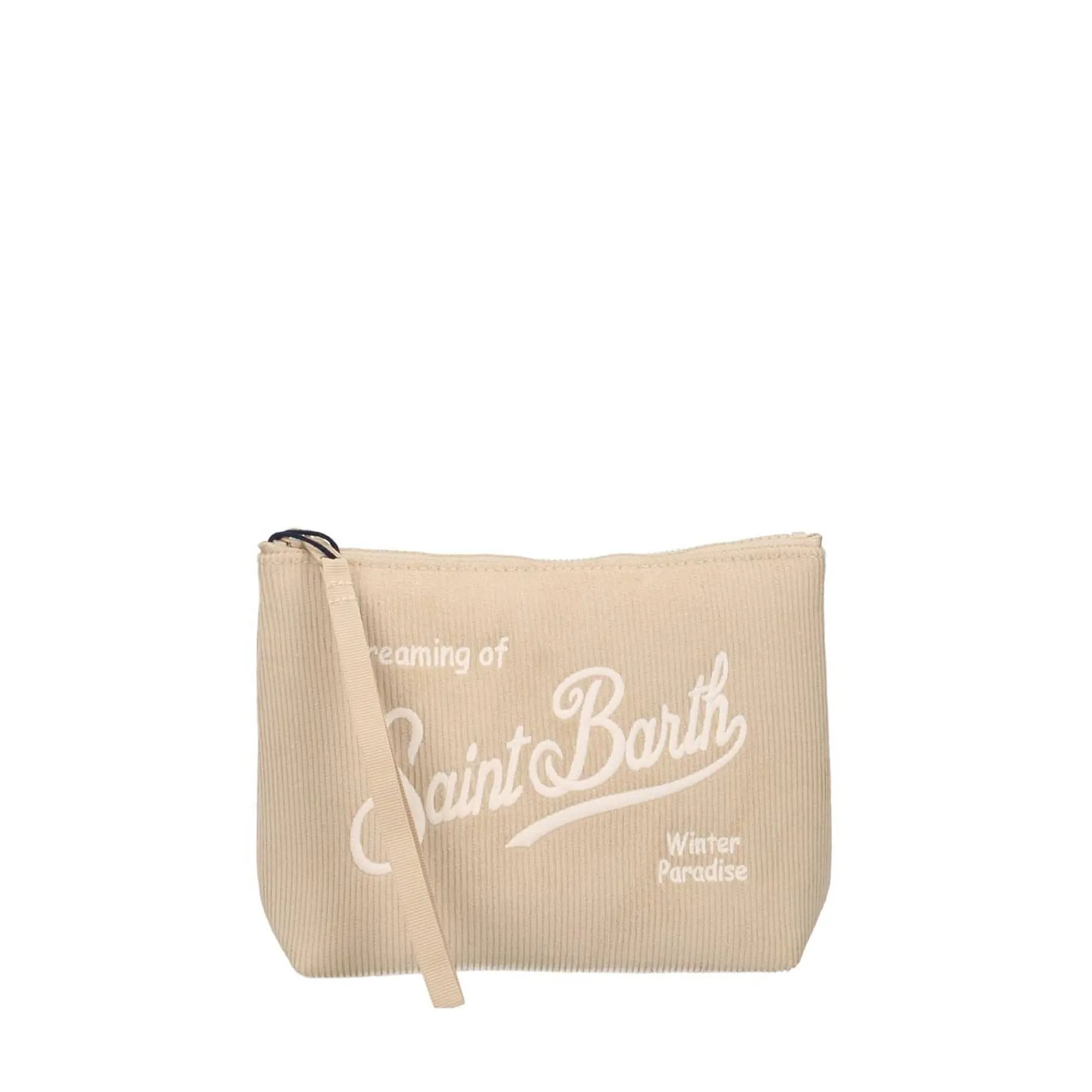 Mc2 Saint Barth Pochette Aline Corduroy Beige Ali0059-02550M 196503