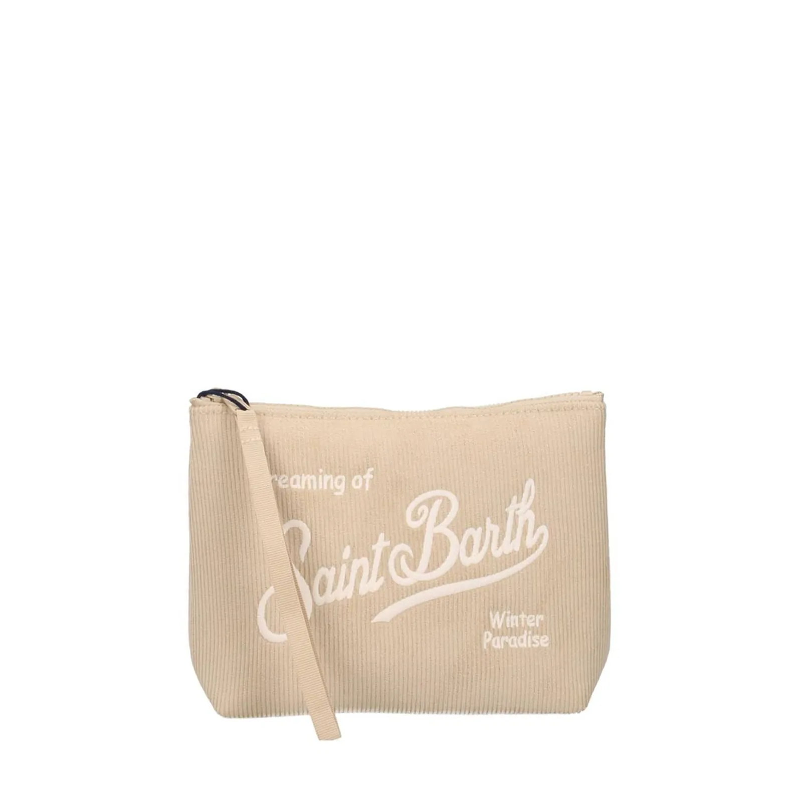 Mc2 Saint Barth Pochette Aline Corduroy Beige Ali0059-02550M 196503