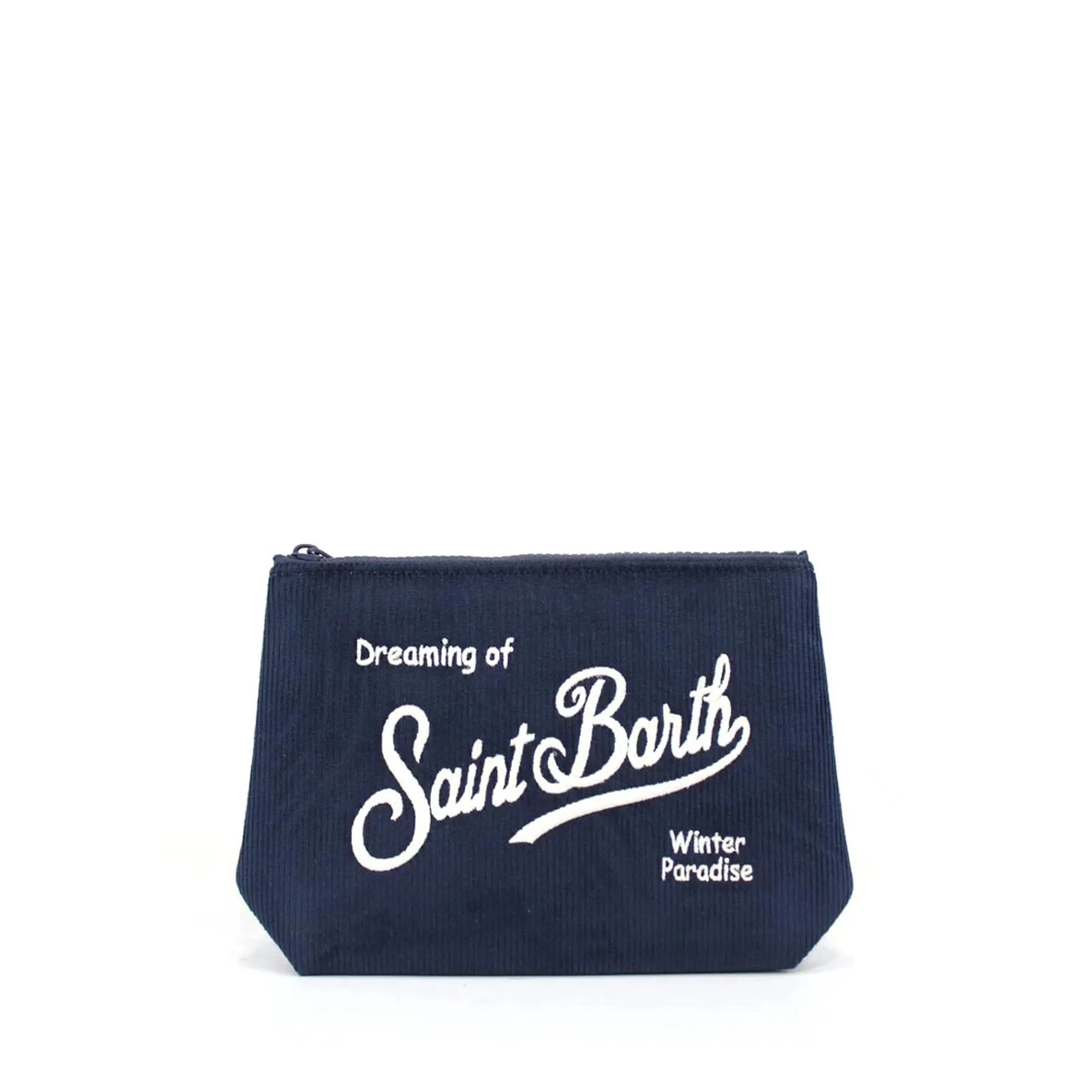 Mc2 Saint Barth Pochette Aline Corduroy Blu Ali0059-00191M 196512