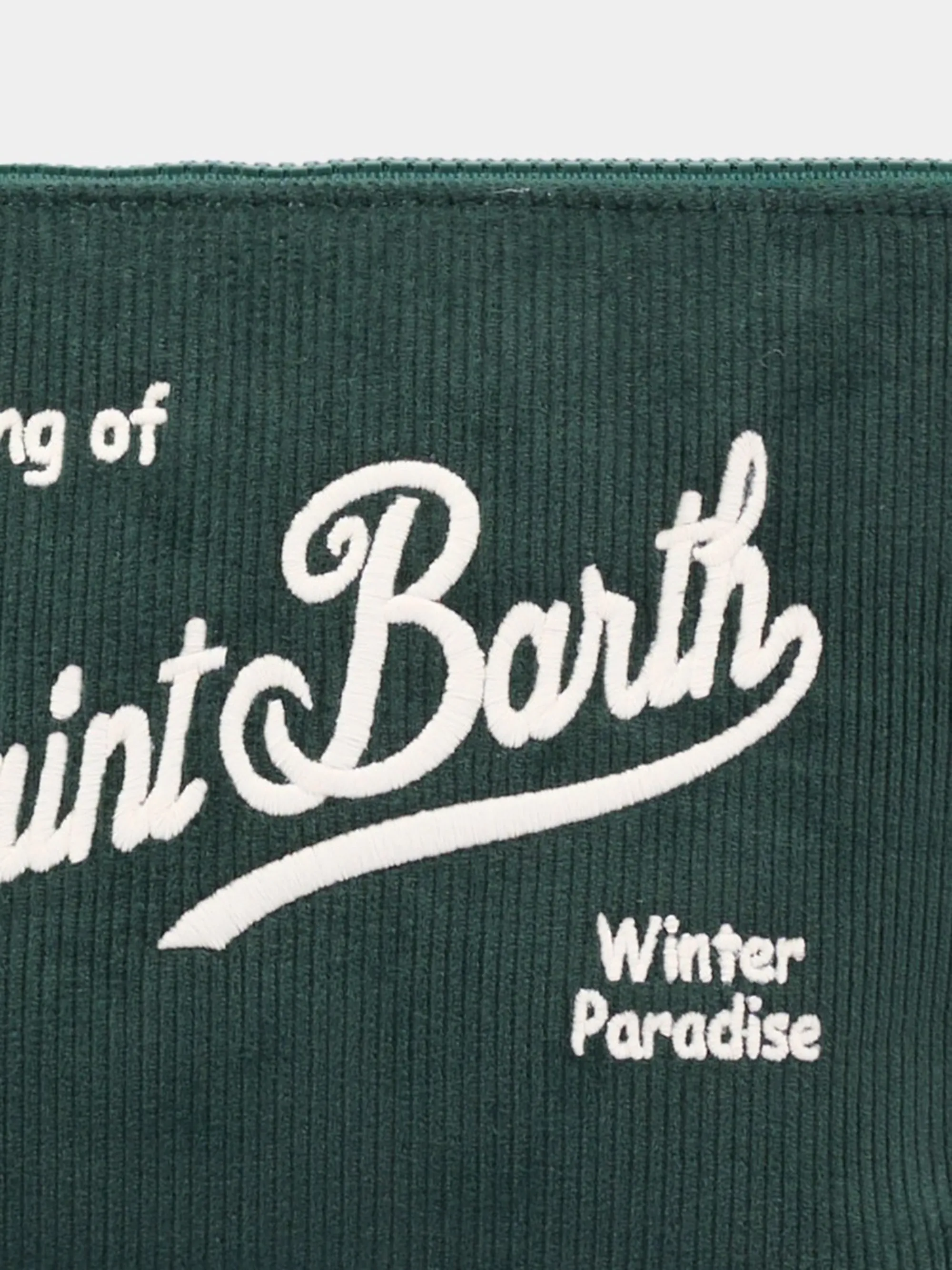 Mc2 Saint Barth B'Aline Corduroy Cover' Green Ali0059-00136M 194357