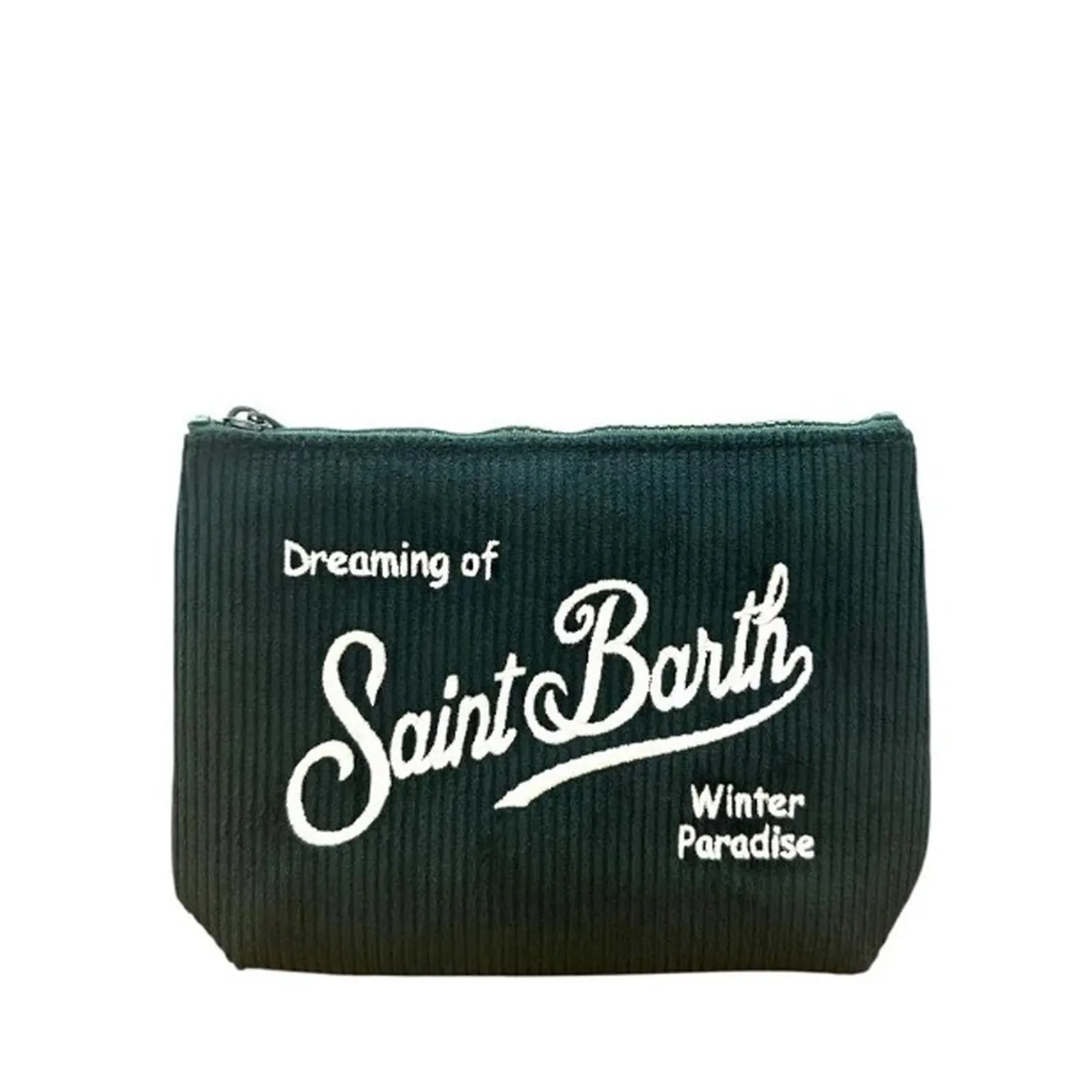 Mc2 Saint Barth Pochette Aline Corduroy Verde Scuro Ali0024-00271I 164675