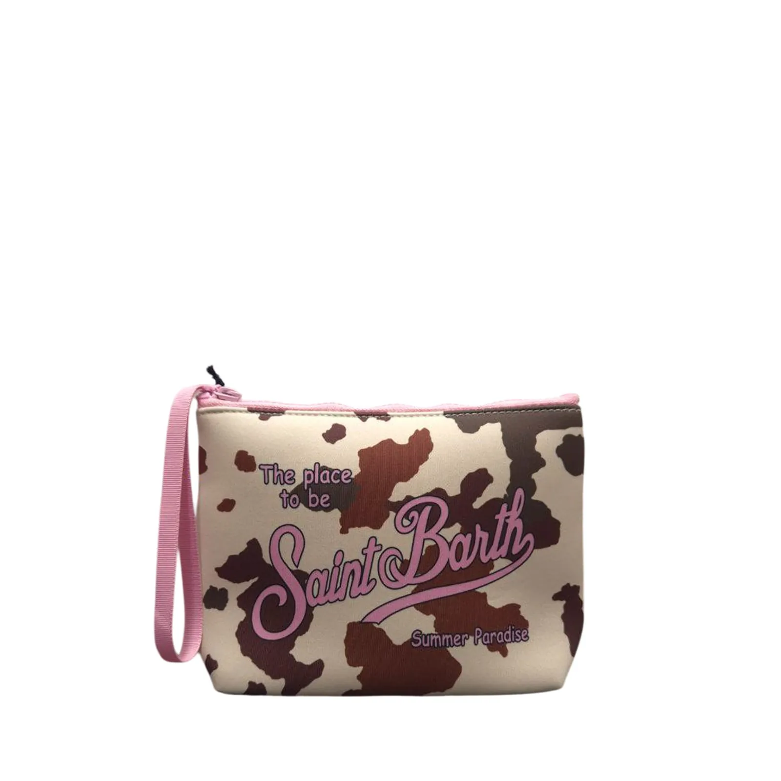 Mc2 Saint Barth Pochette Aline Cow Skin Rosa Alin001-00274L 179221