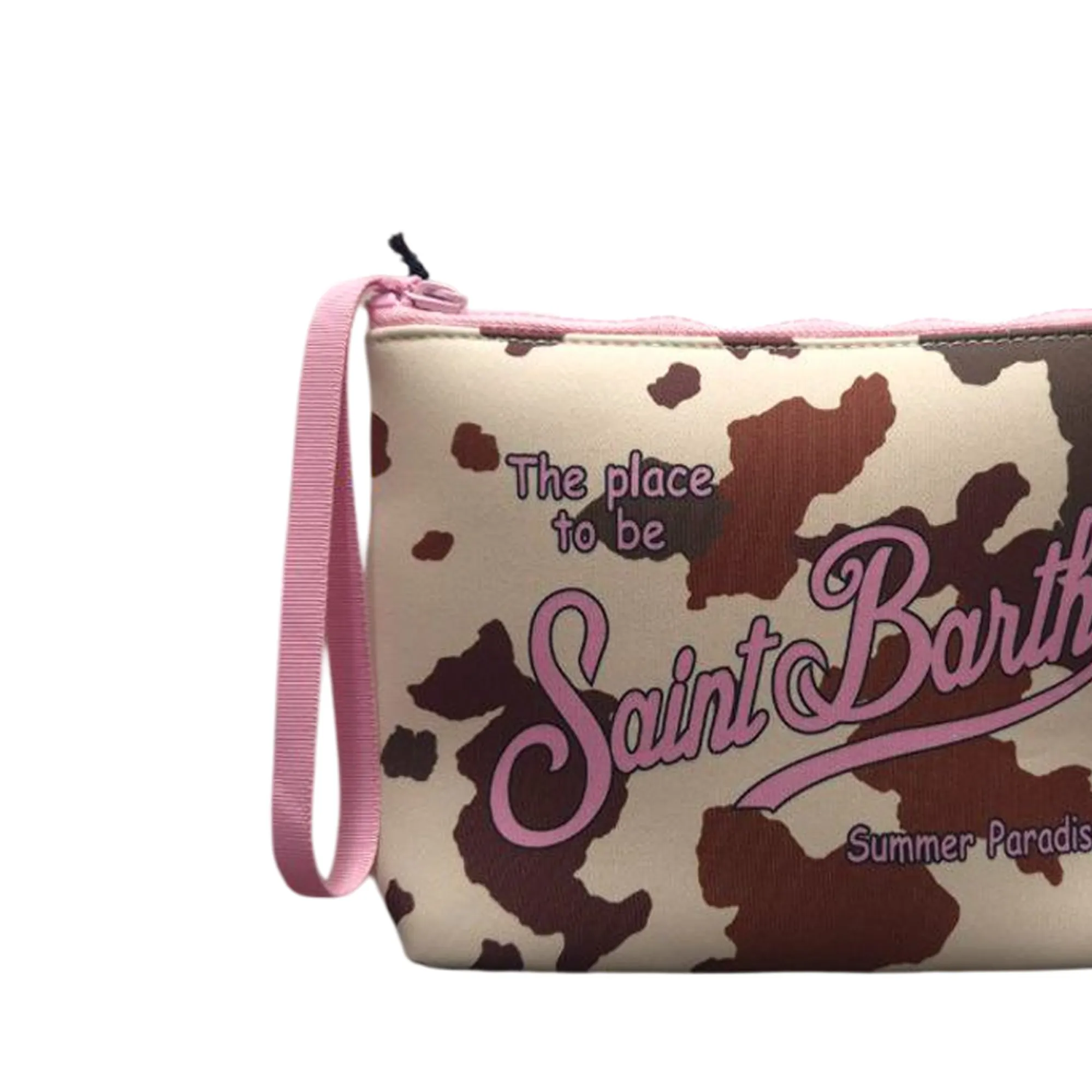 Mc2 Saint Barth B'Pochette Aline Cow Skin' Pink Alin001-00274L 179222