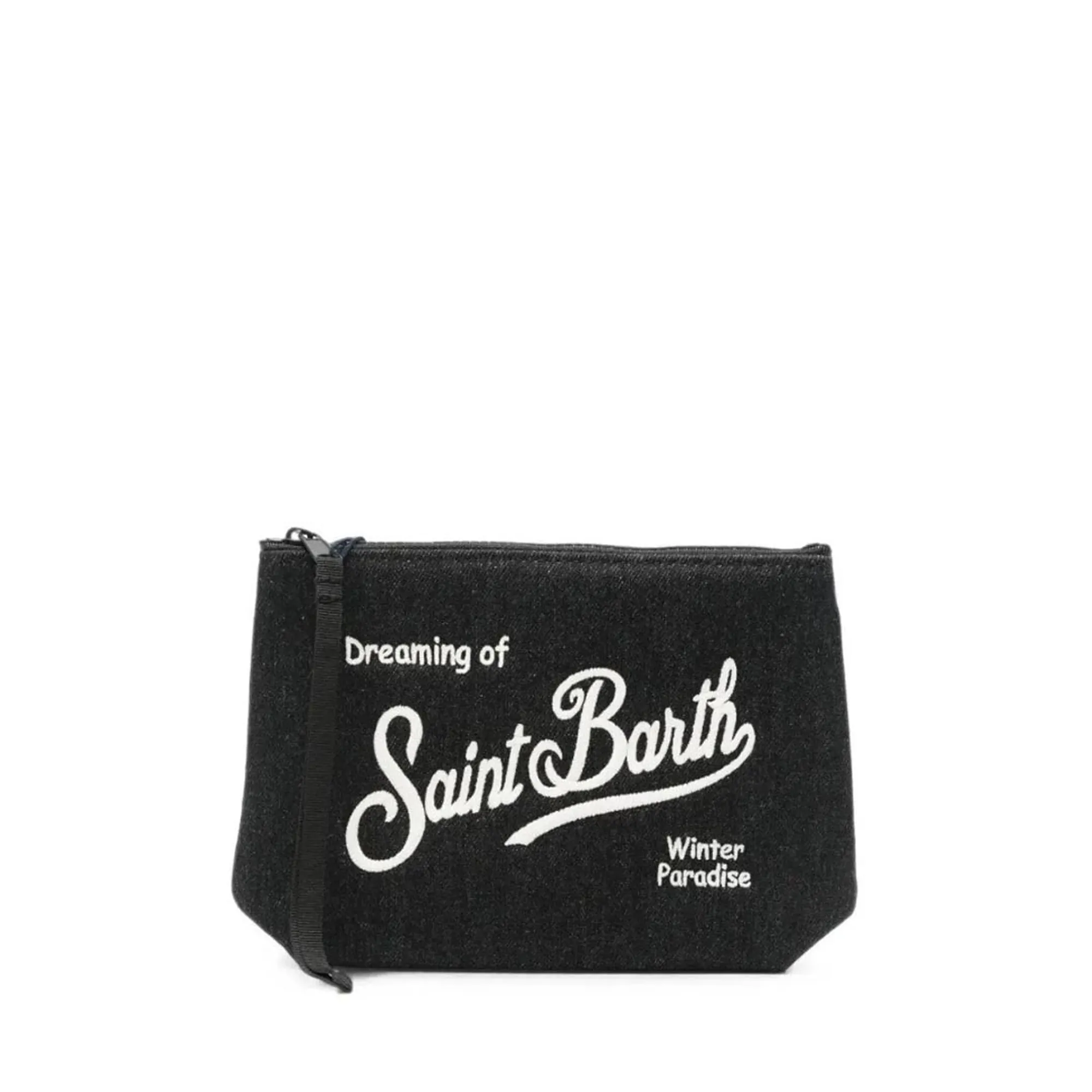 Mc2 Saint Barth Pochette Aline Denim Nero Ali0031-03095M 196549