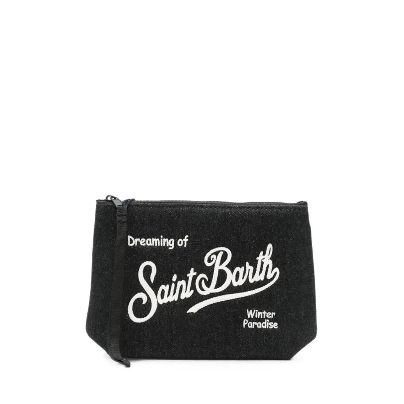 Mc2 Saint Barth Pochette Aline Denim Nero Ali0031-03095M 196549