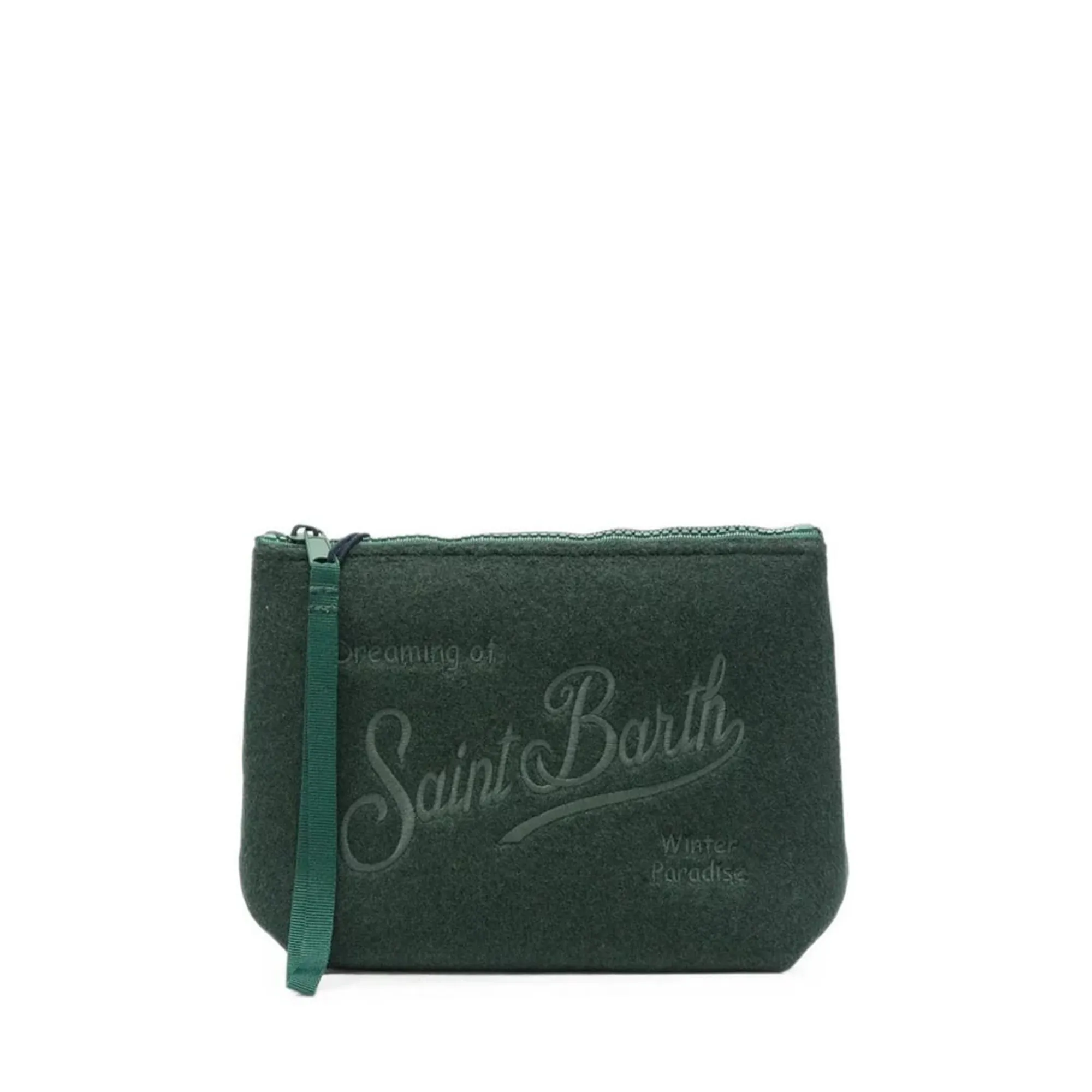Mc2 Saint Barth Pochette Aline Felt Verde Ali0028-00136M 196560