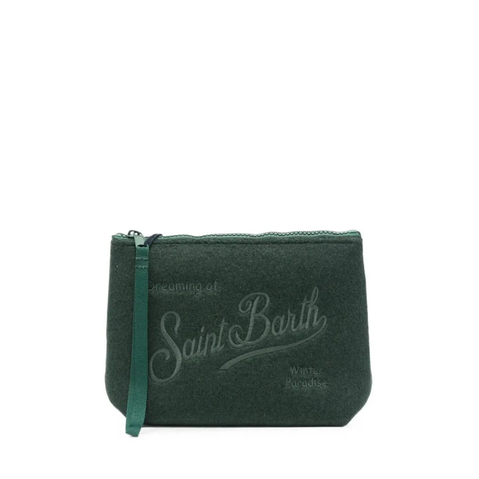 Mc2 Saint Barth Pochette Aline Felt Verde Ali0028-00136M 196560