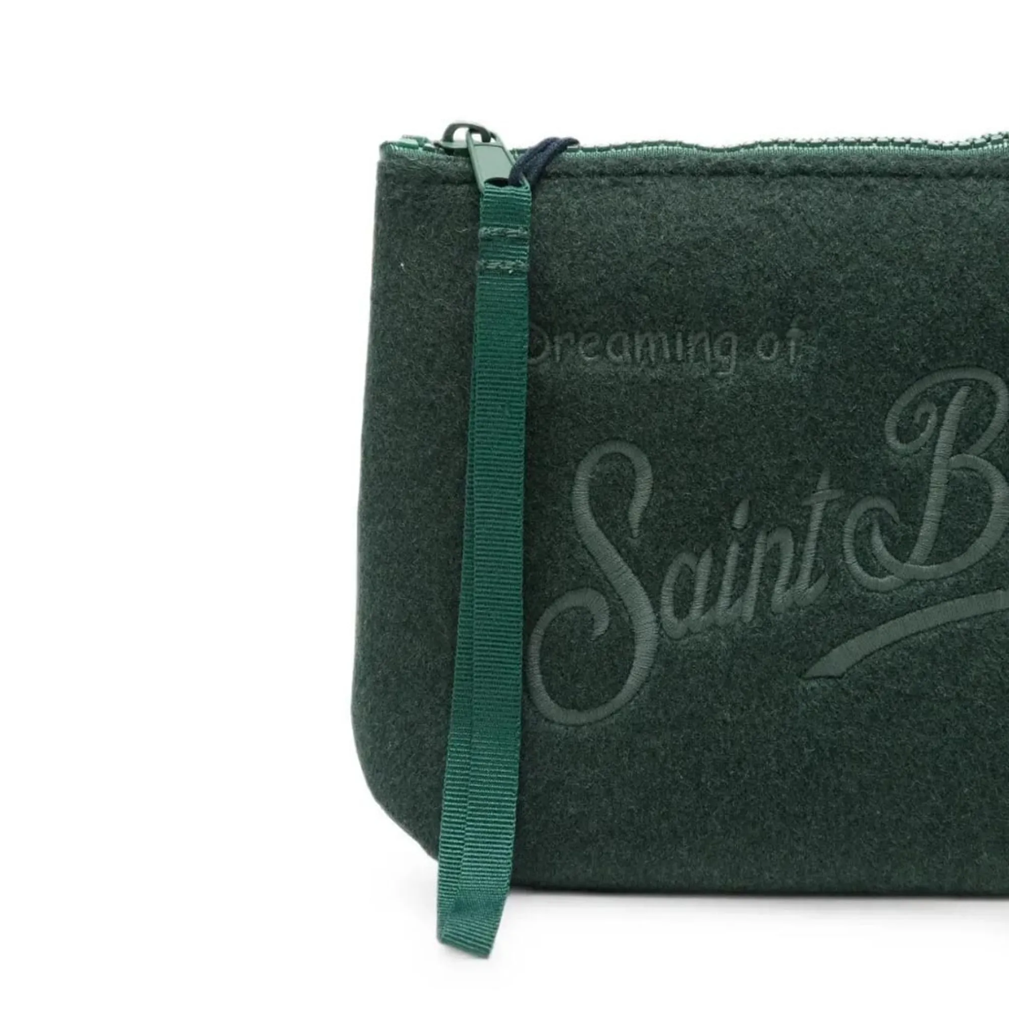 Mc2 Saint Barth Pochette Aline Felt Verde Ali0028-00136M 196561