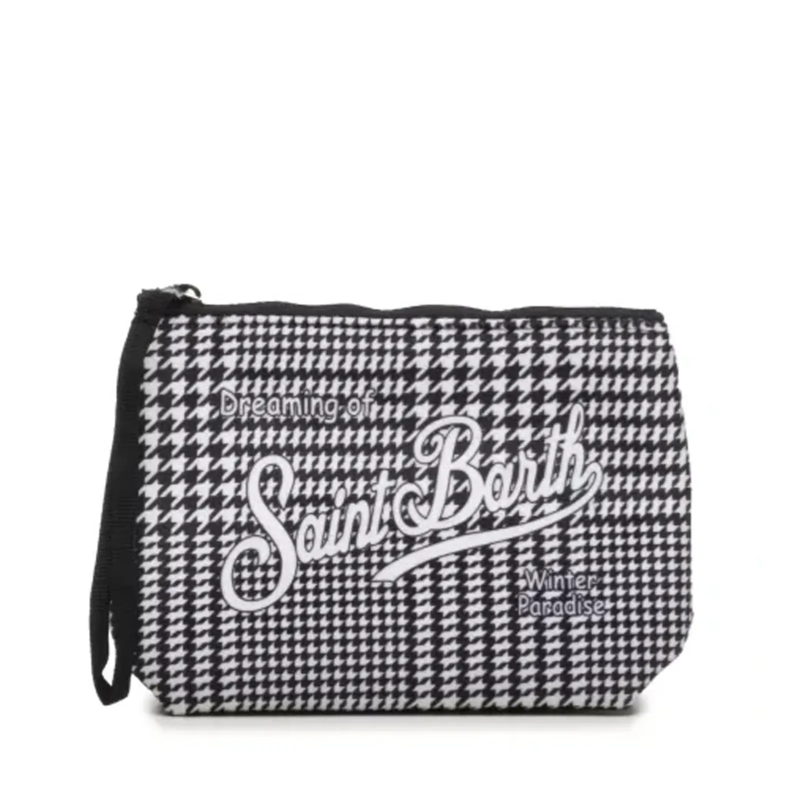 Mc2 Saint Barth Pochette Aline Glen Check Bianco Ali0002-02595I 164704