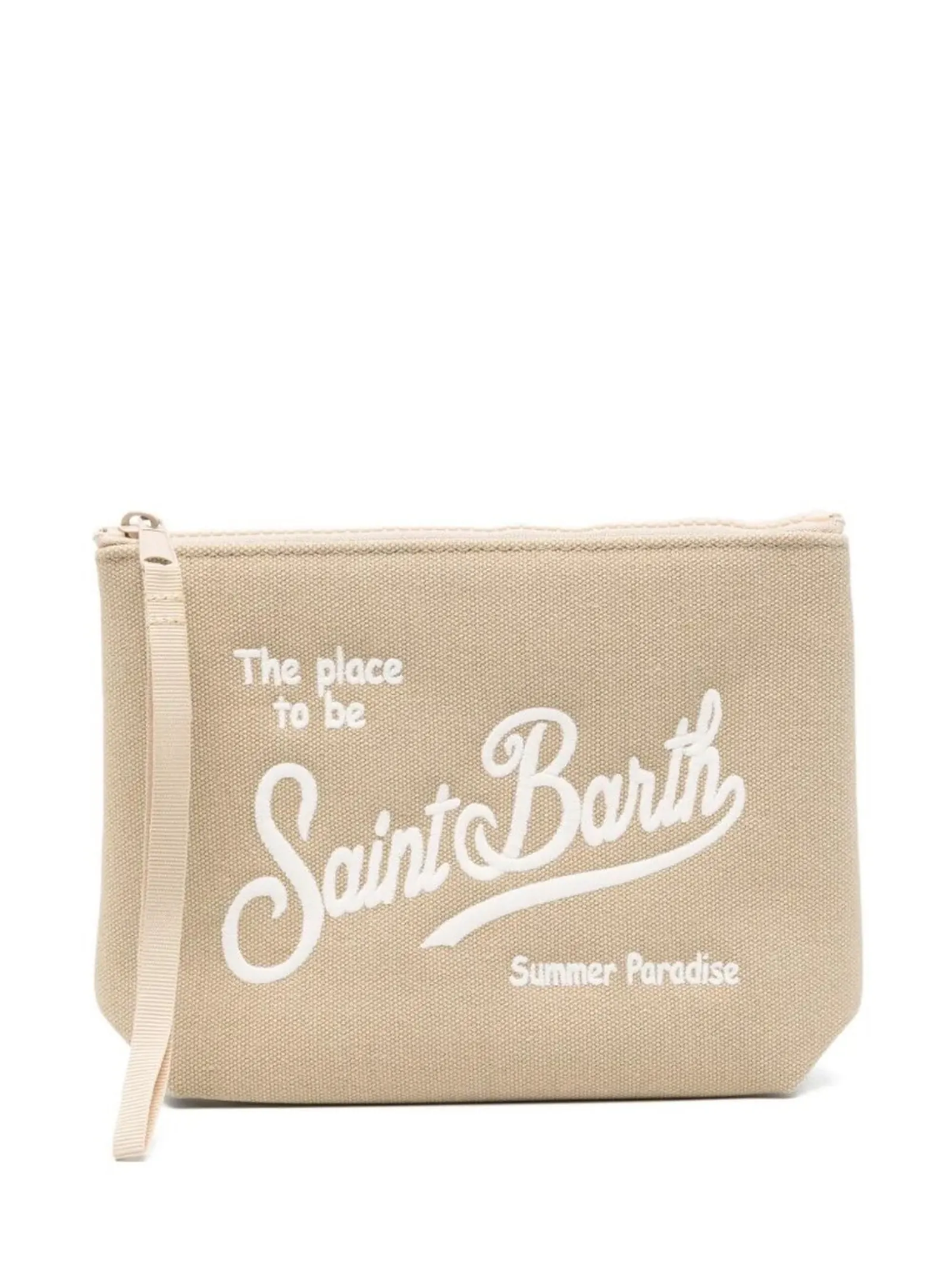Mc2 Saint Barth Pochette Aline In Canvas Beige Ali0047-01336L 179610