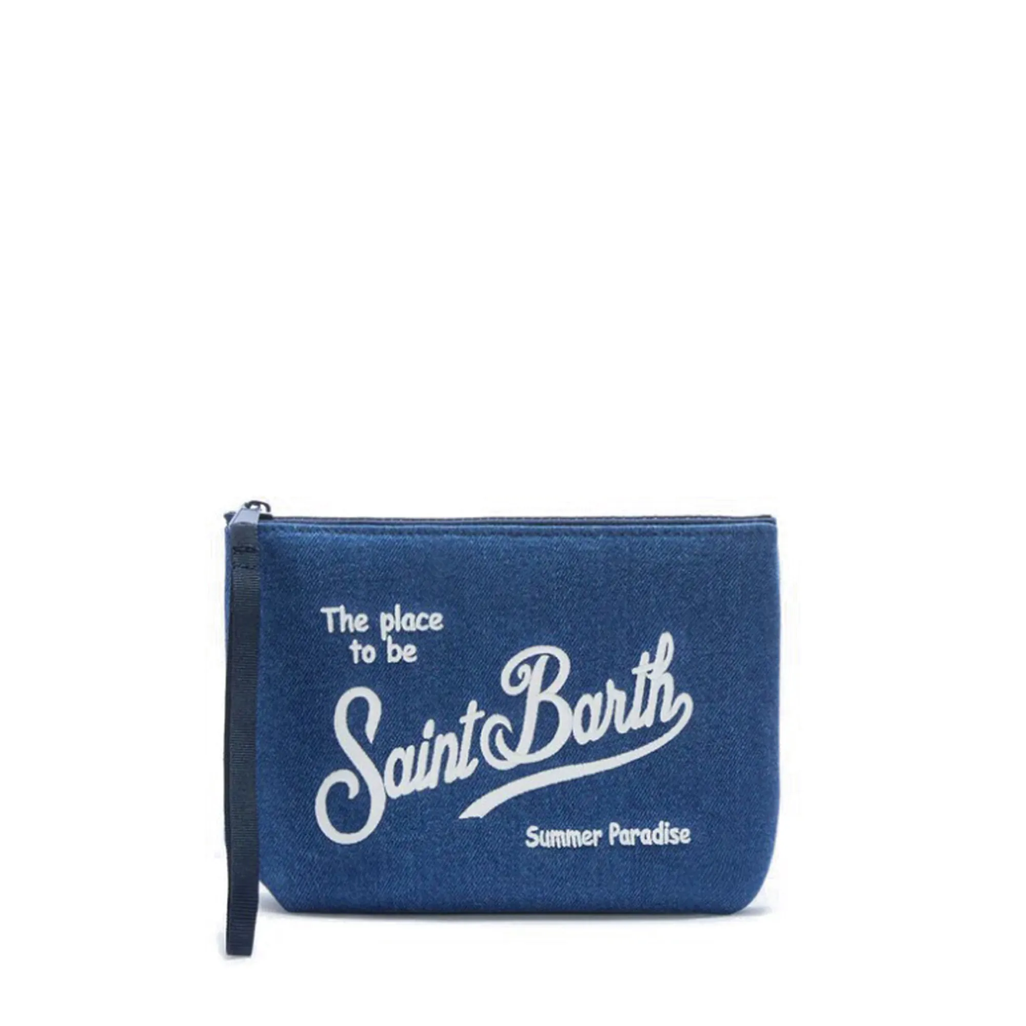 Mc2 Saint Barth Pochette Aline In Denim Denim Ali0007-00436L 179137