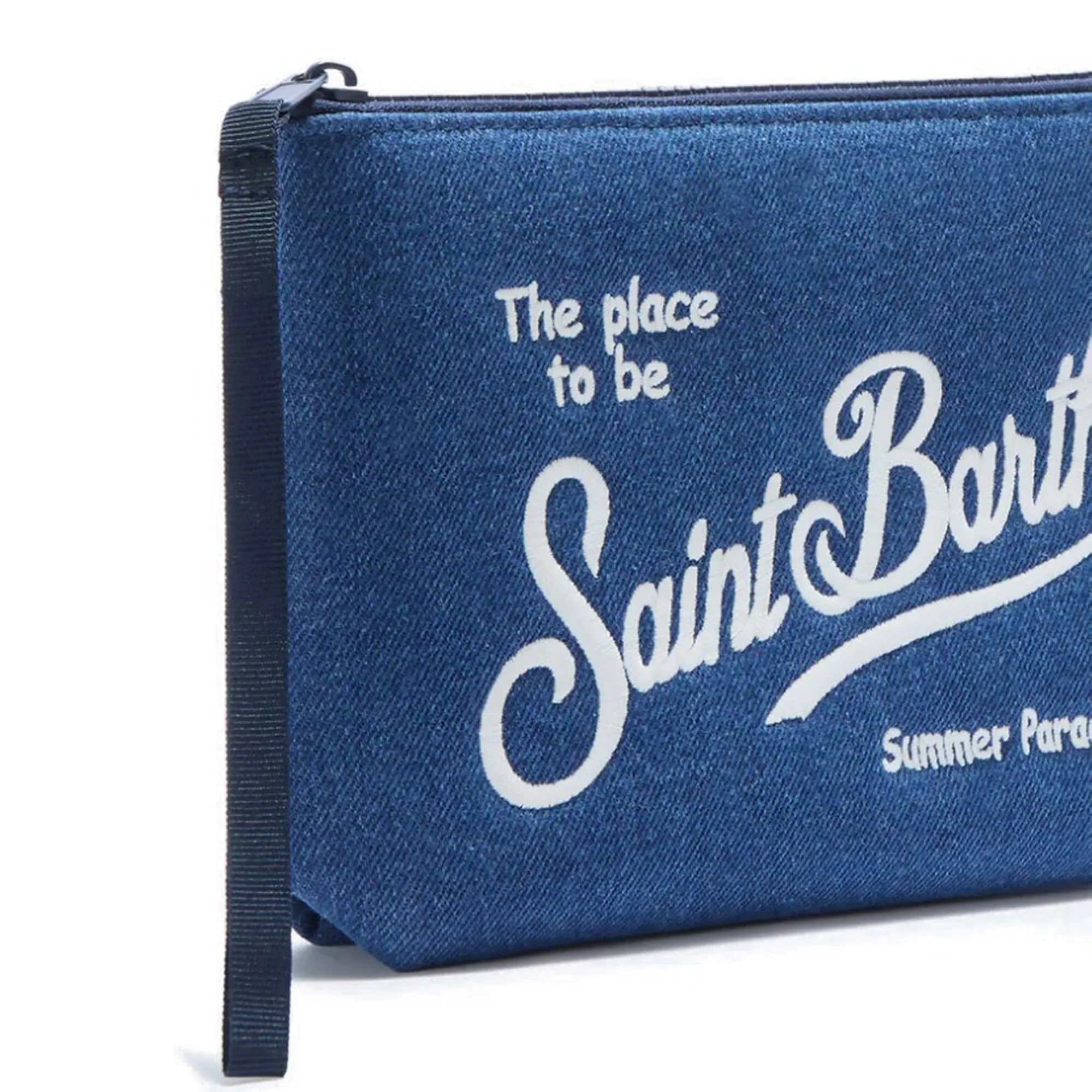 Mc2 Saint Barth B'Pochette Aline In Denim' Denim Ali0007-00436L 179138
