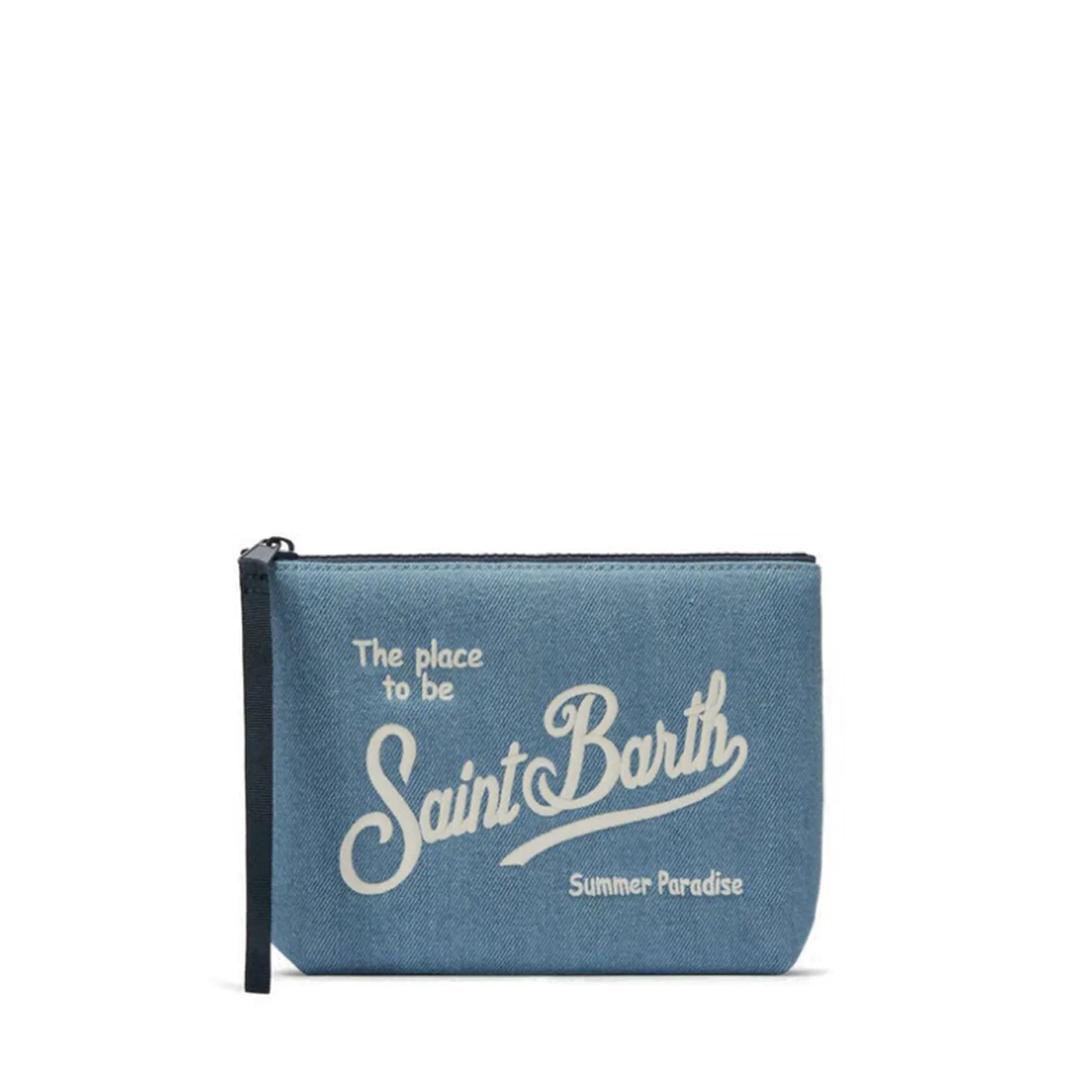 Mc2 Saint Barth Pochette Aline In Denim Denim Chiaro Ali0007-01759L 179135