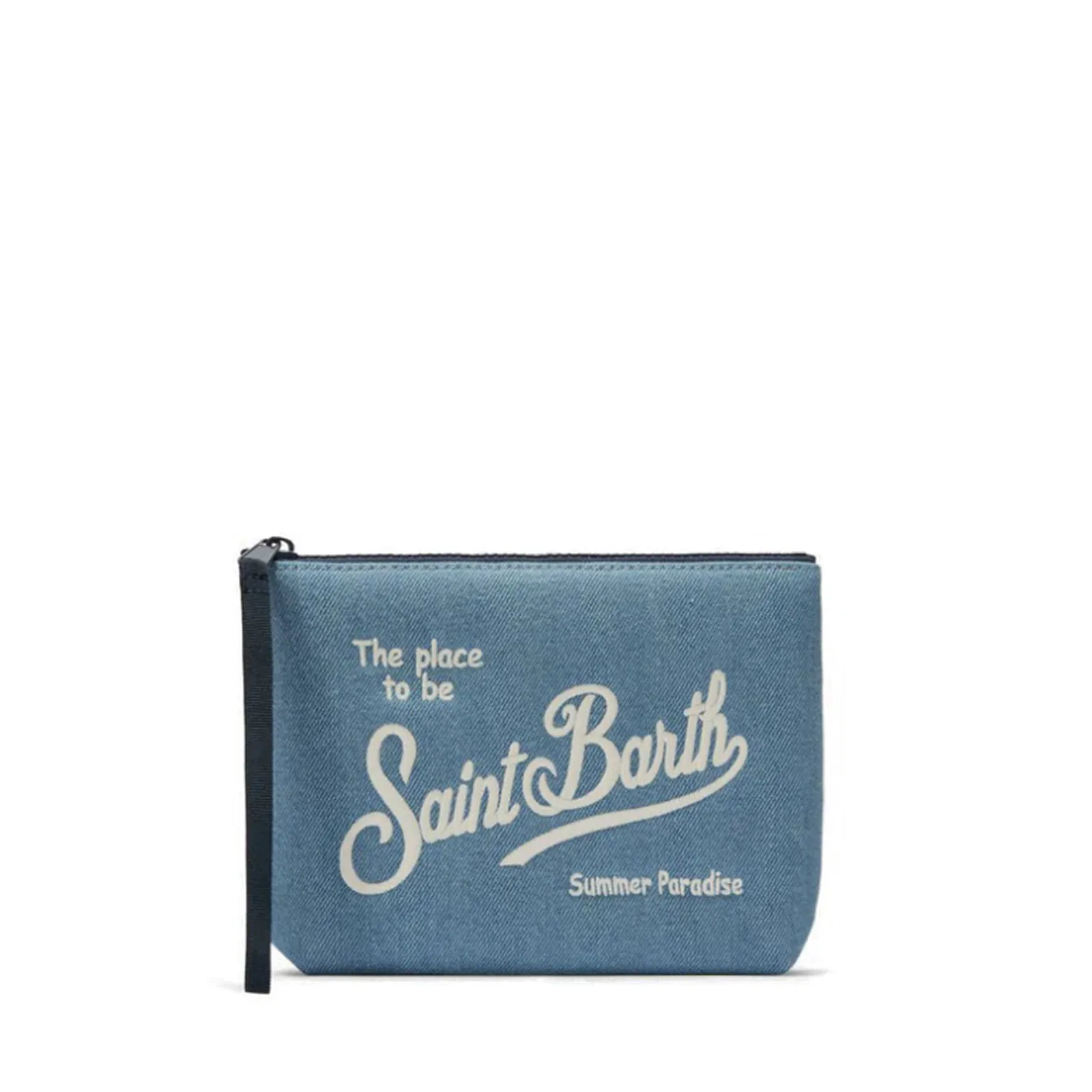Mc2 Saint Barth Pochette Aline In Denim Denim Chiaro Ali0007-01759L 179135