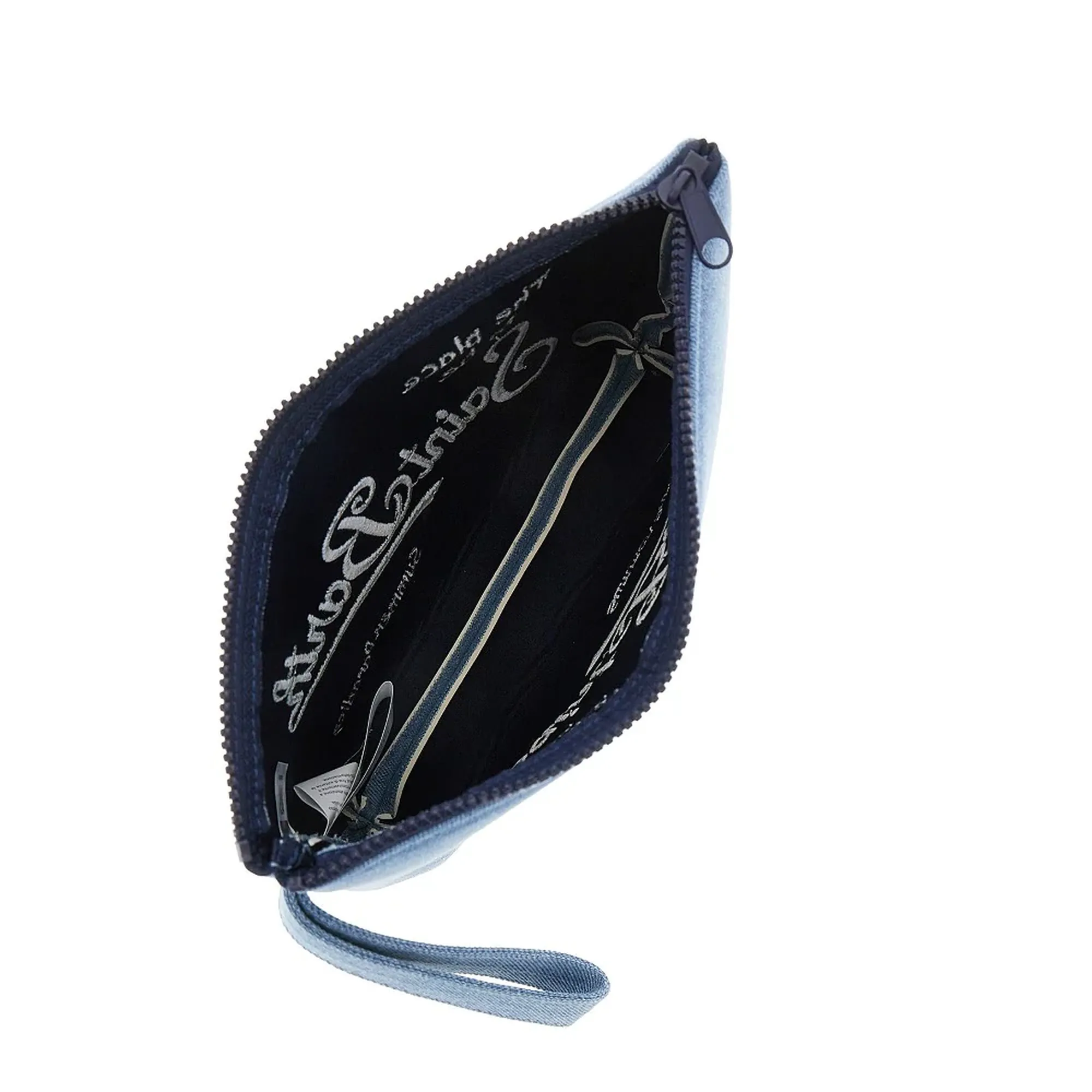 Mc2 Saint Barth B'Aline Denim-Effect Pouch' Denim Ali0017-01759L 179210