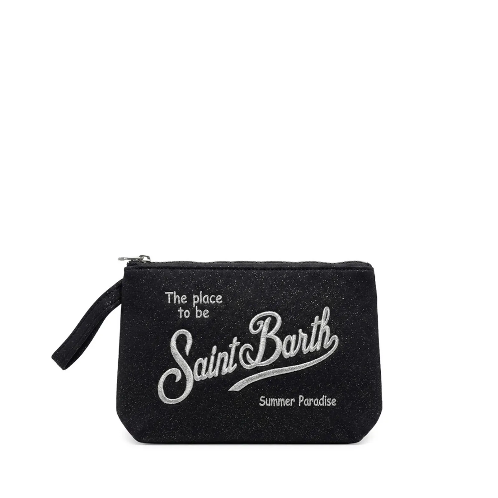Mc2 Saint Barth Pochette Aline In Lurex Nero Ali0018-02999L 179492