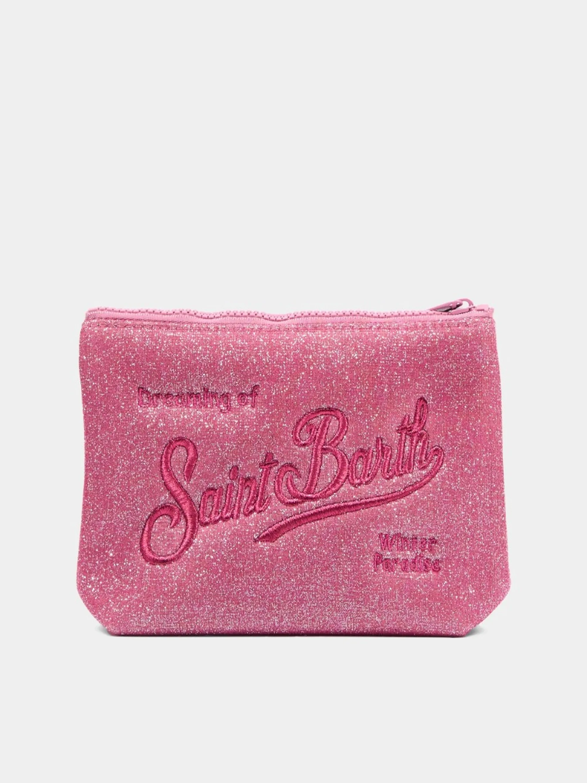 Mc2 Saint Barth B'Aline Lurex Clutch' Fuchsia Ali0026-00192M 195416