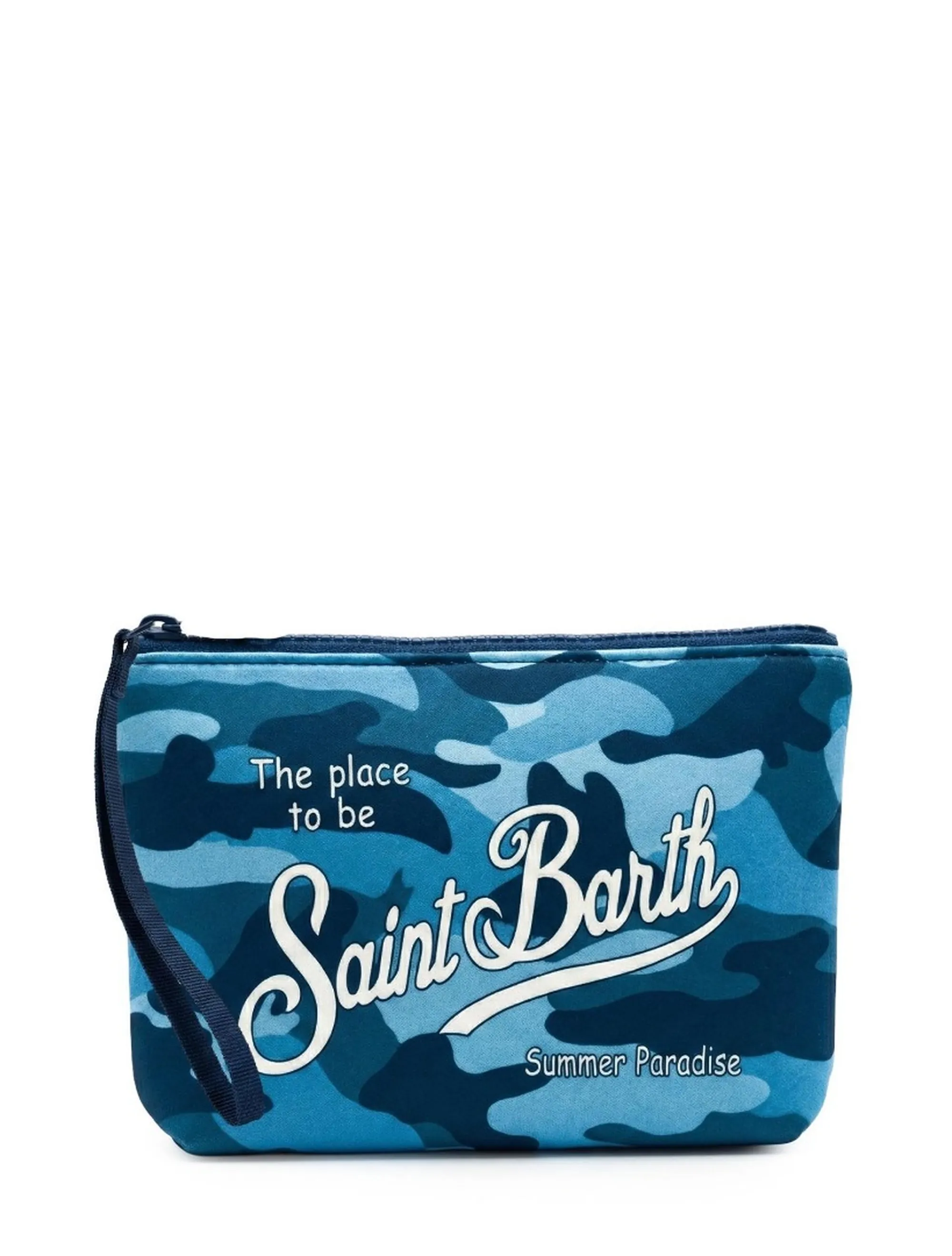 Mc2 Saint Barth B'Aline Camouflage Pouch' Denim Alin001-03151L 179139