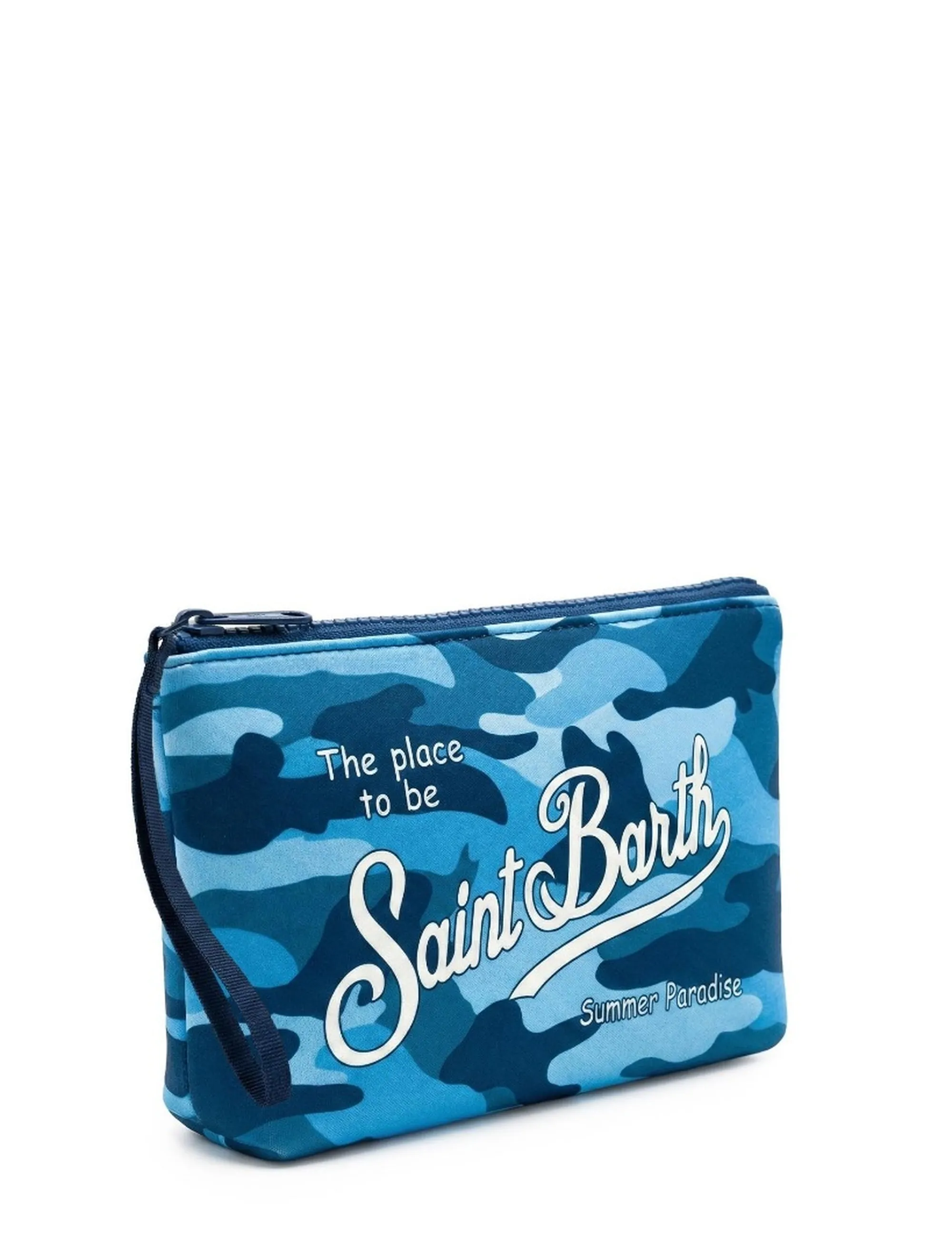 Mc2 Saint Barth B'Aline Camouflage Pouch' Denim Alin001-03151L 179140