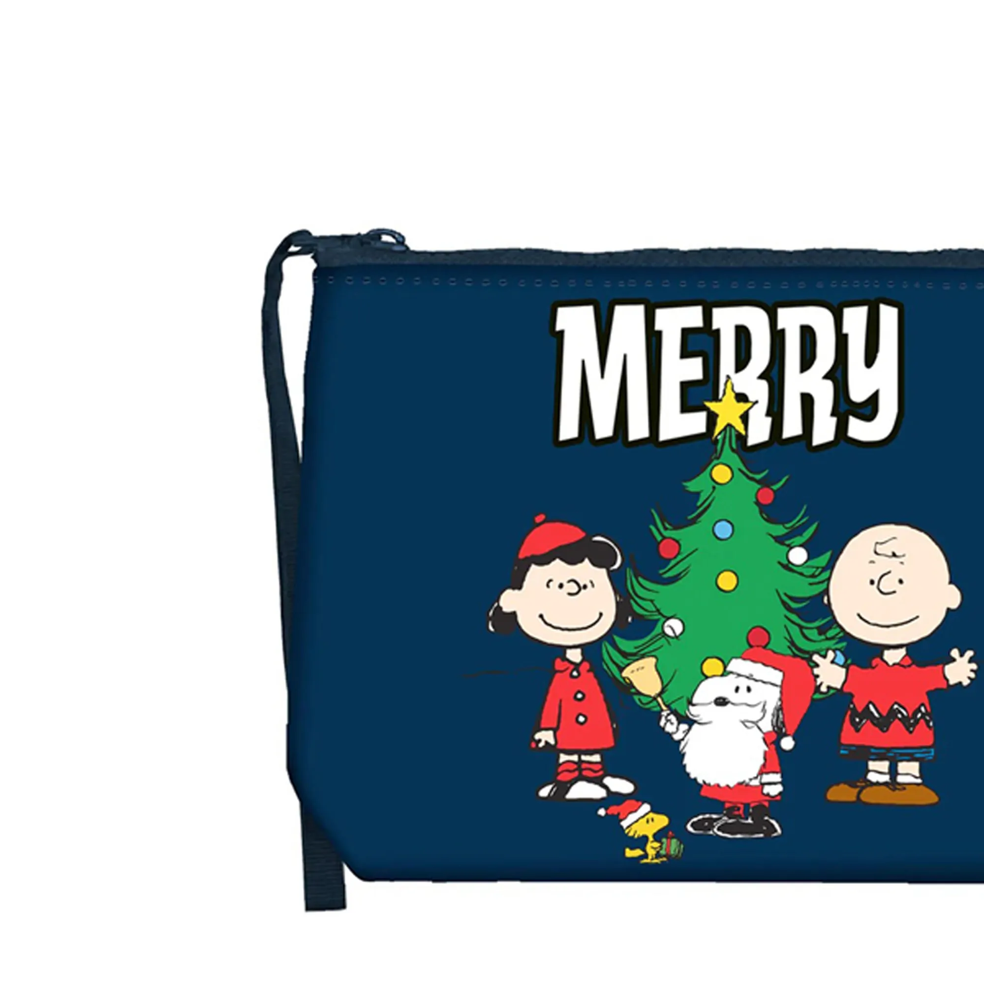 Mc2 Saint Barth B'Pochette Aline Peanuts Christmas' Blu Ali0002-02513I 179273