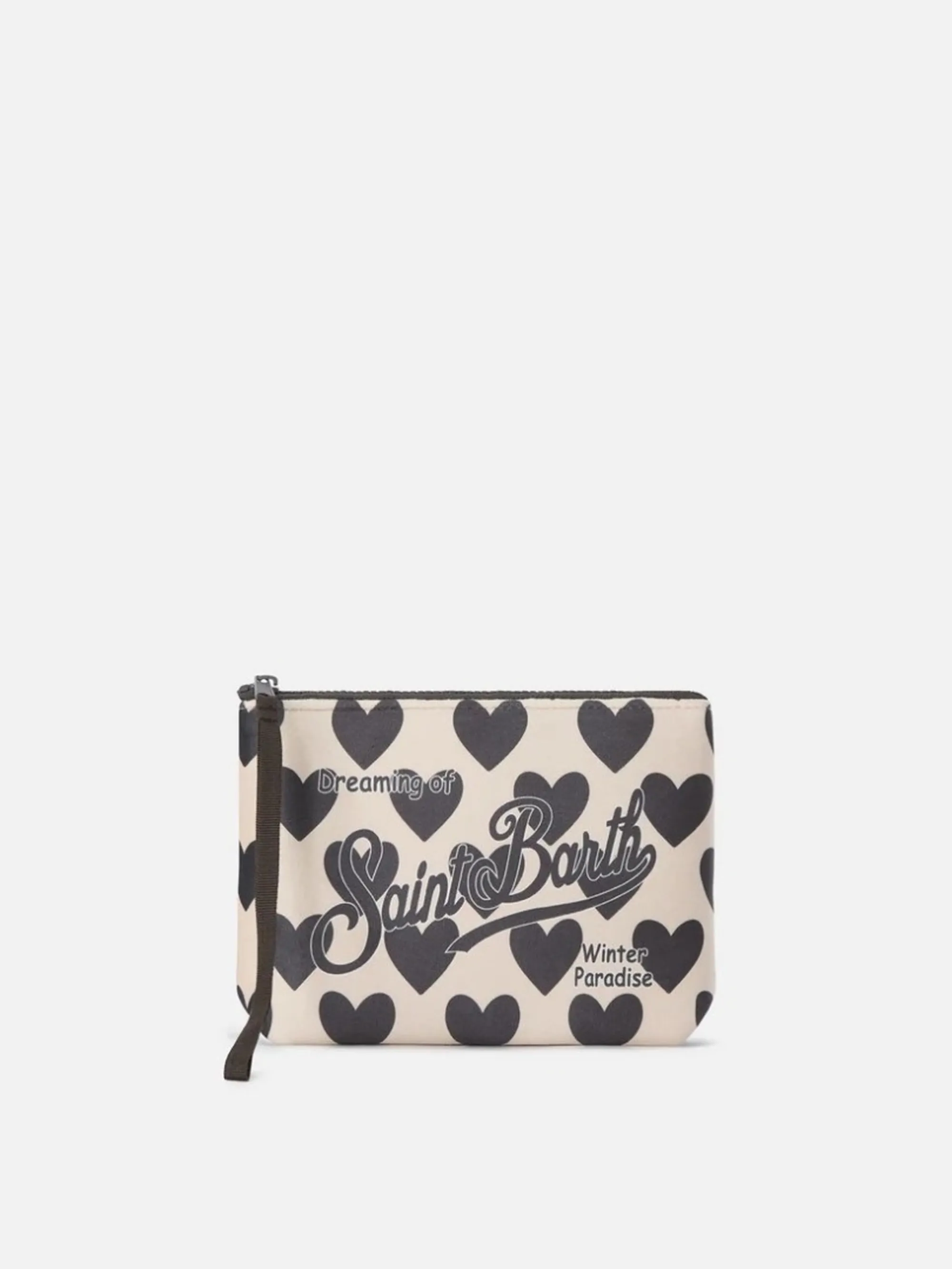 Mc2 Saint Barth Pochette Aline Stampa Cuori Beige Ali0002-01480M 200069