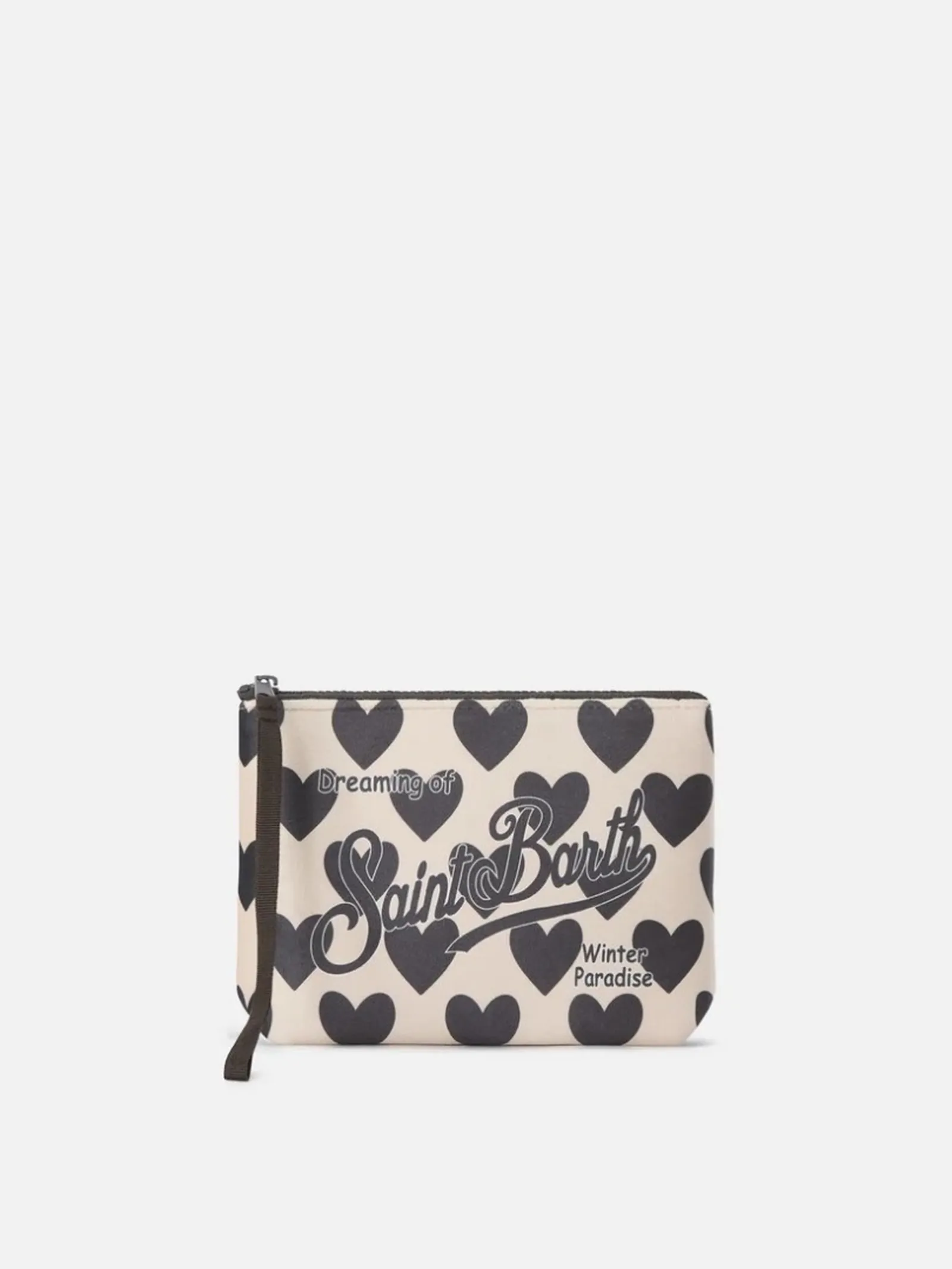 Mc2 Saint Barth Pochette Aline Stampa Cuori Beige Ali0002-01480M 200069