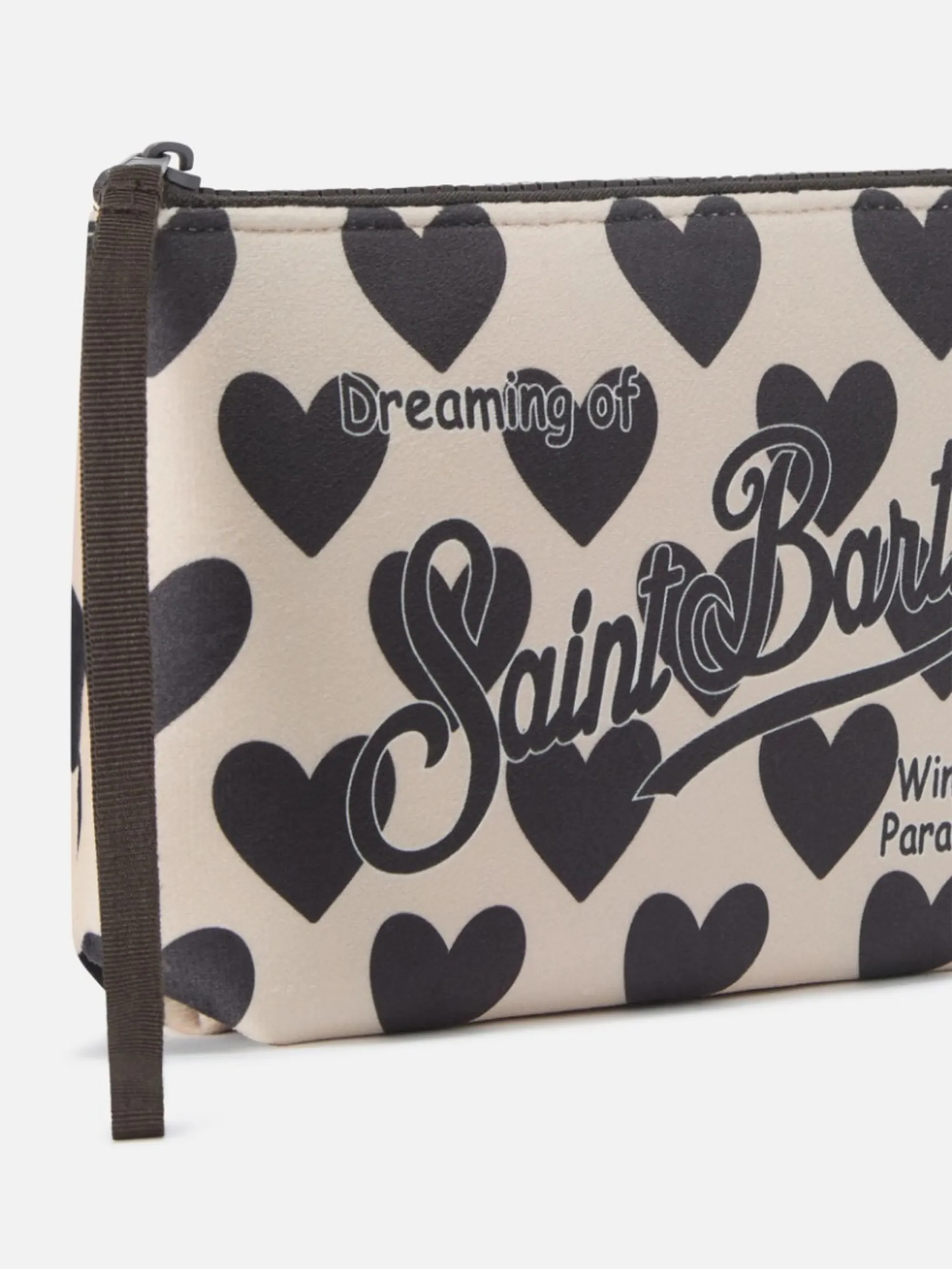 Mc2 Saint Barth Pochette Aline Stampa Cuori Beige Ali0002-01480M 200070