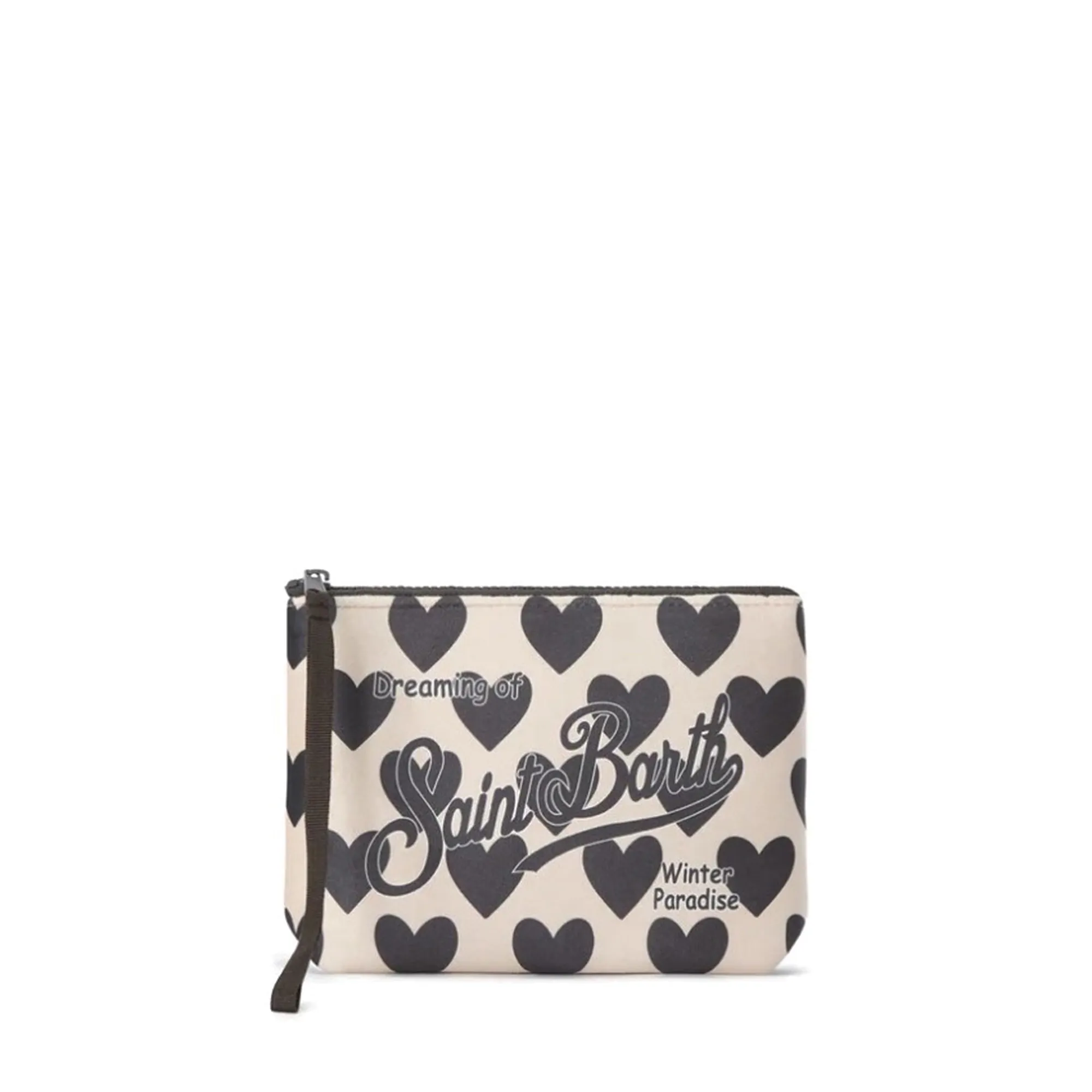 Mc2 Saint Barth Pochette Aline Stampa Cuori Beige Ali0002-01480M 200199