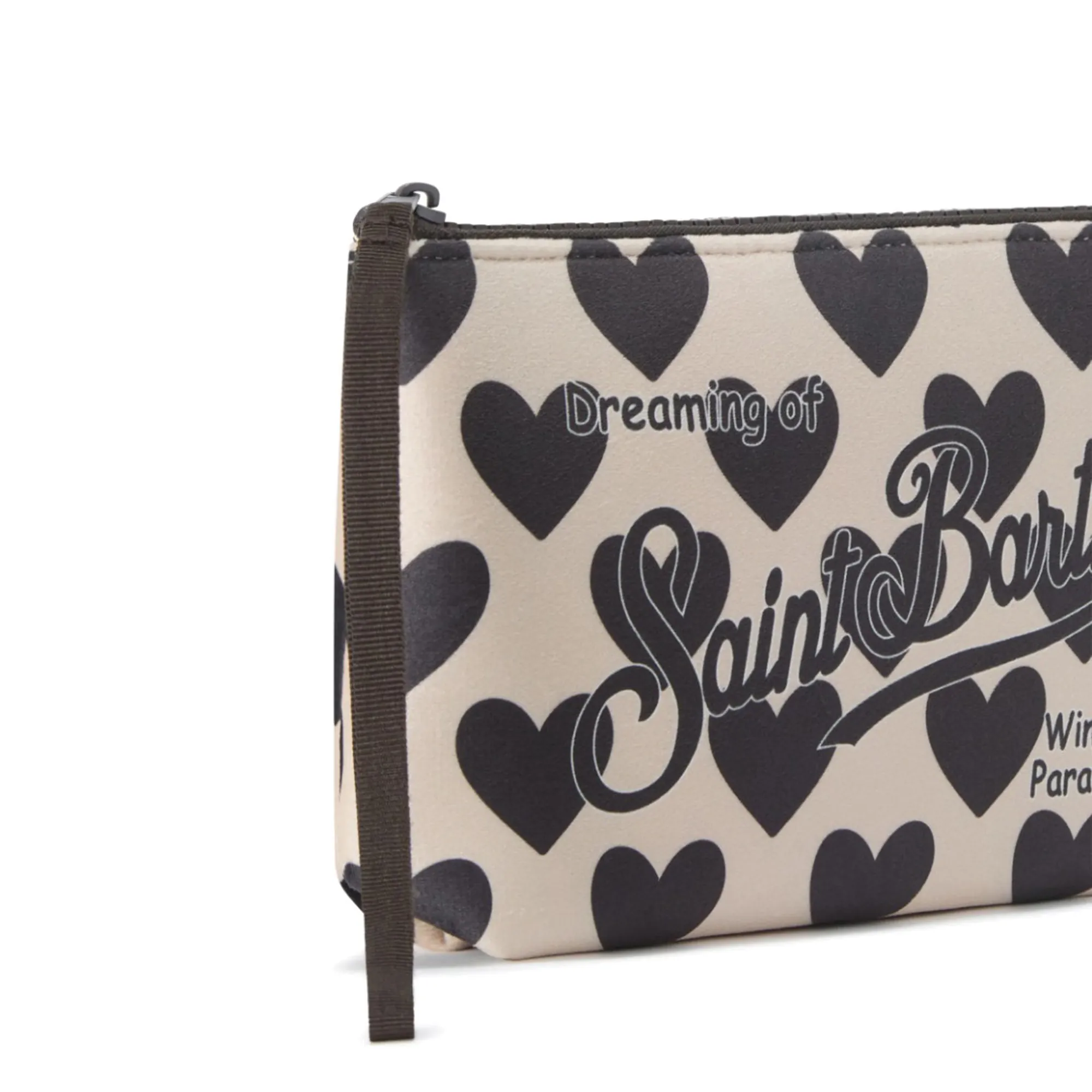 Mc2 Saint Barth Pochette Aline Stampa Cuori Beige Ali0002-01480M 200200