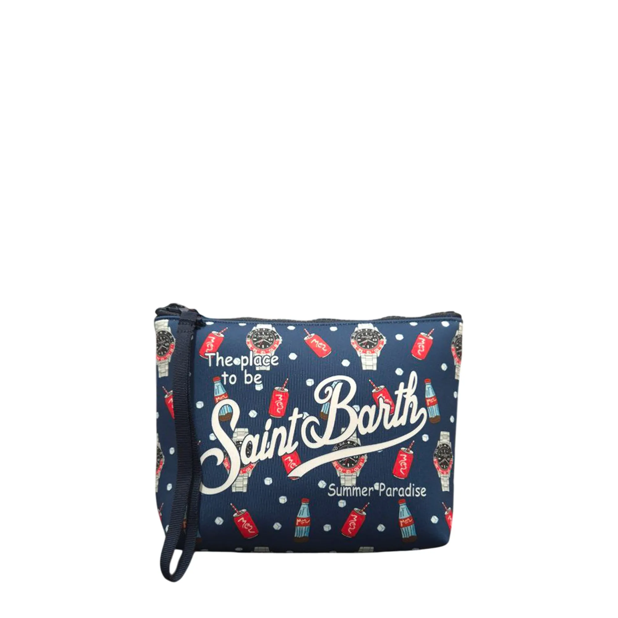 Mc2 Saint Barth B'Pochette Aline Watch Red Cola' Blue Alin0001-07717L 179229