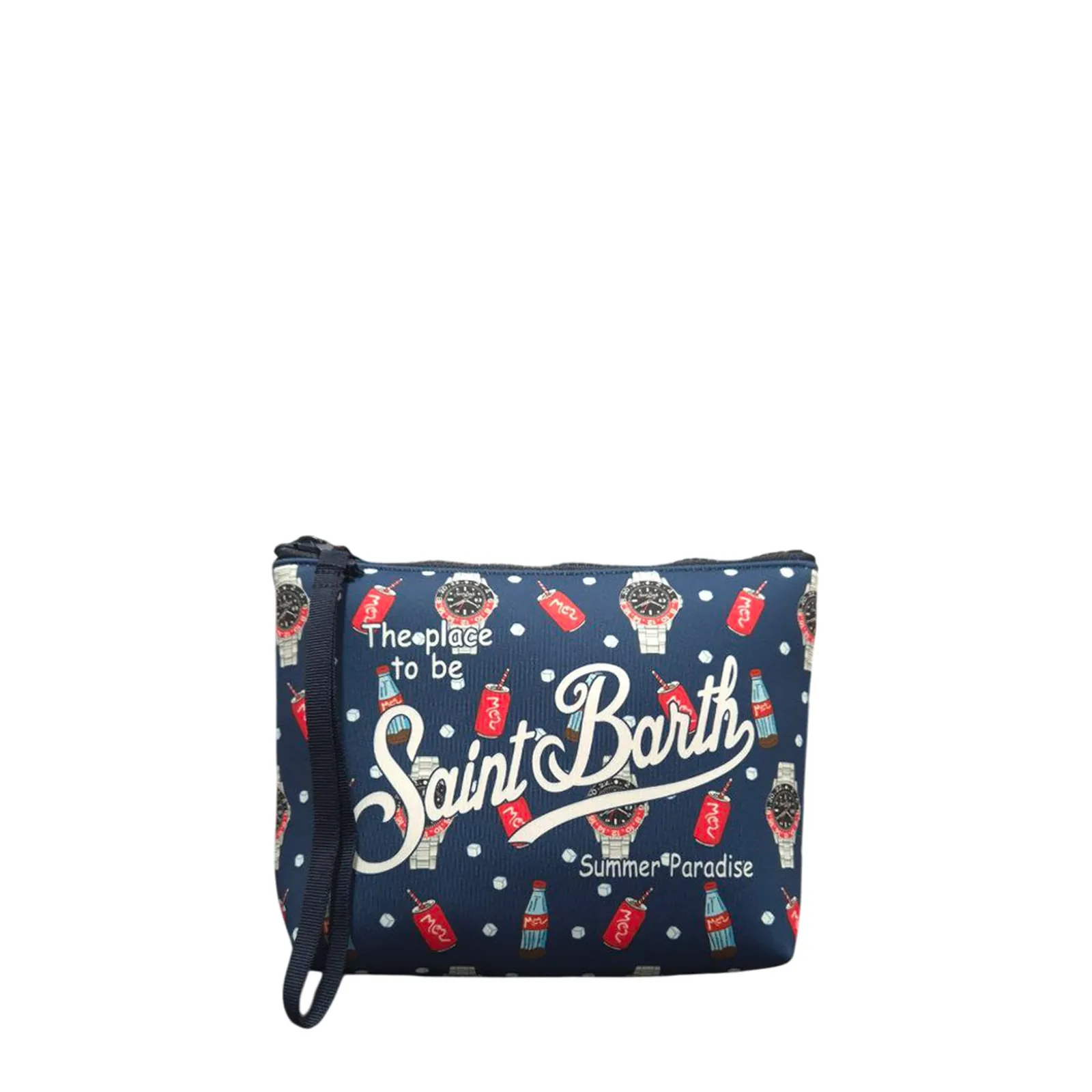 Mc2 Saint Barth Pochette Aline Watch Red Cola Blu Alin0001-07717L 179229