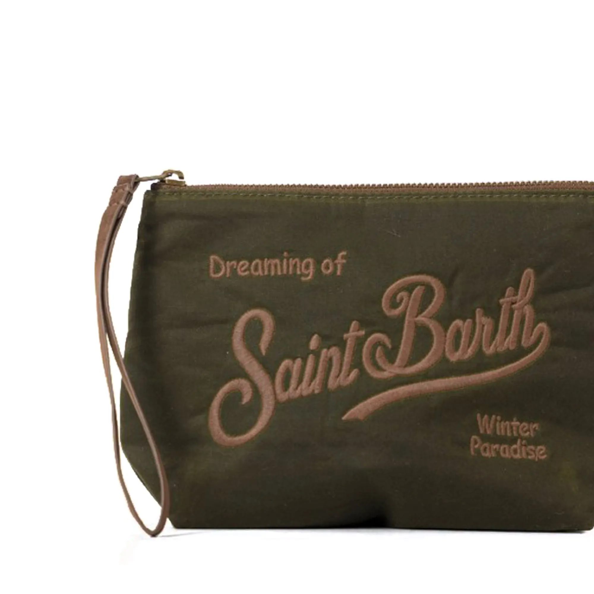 Mc2 Saint Barth Pochette Aline Wax Verde Ali0058-00131M 201684