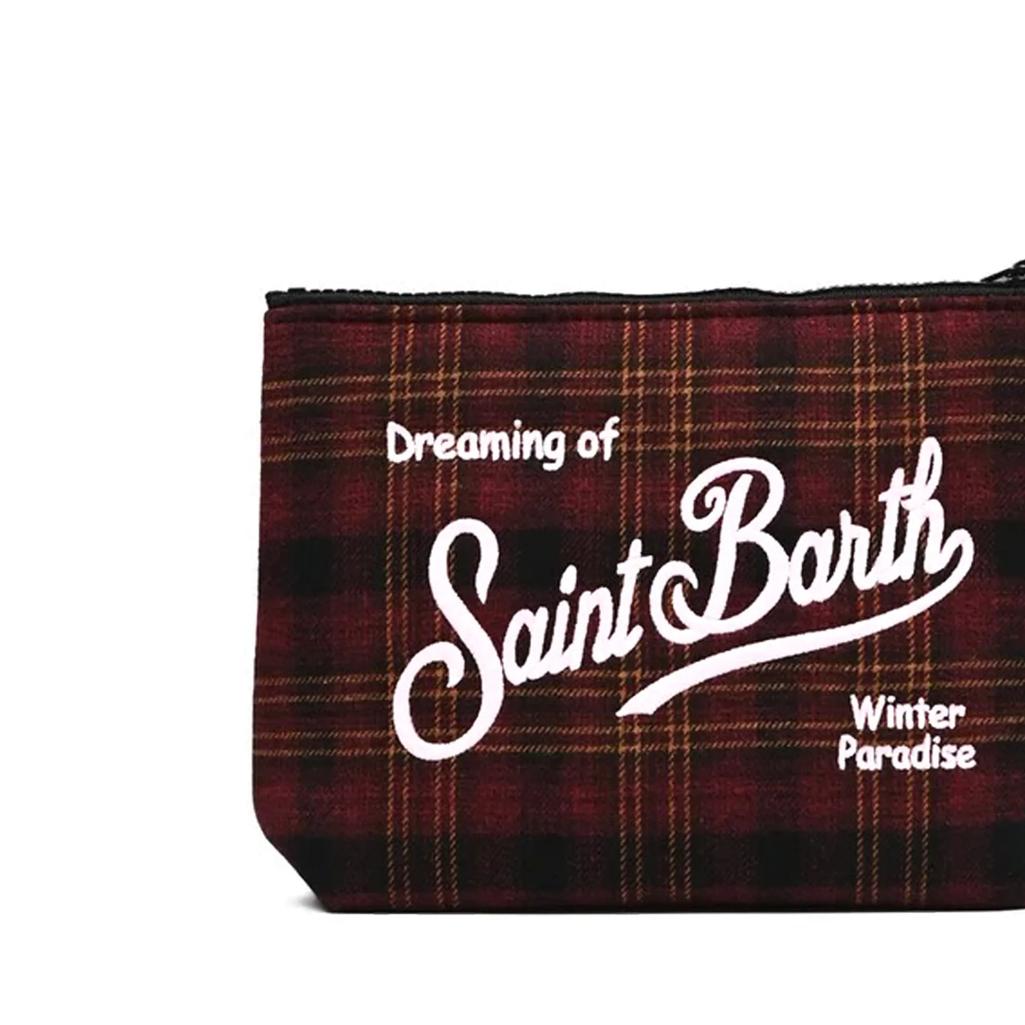 Mc2 Saint Barth Pochette Aline Wool Bordeaux Ali0022-01822M 201392