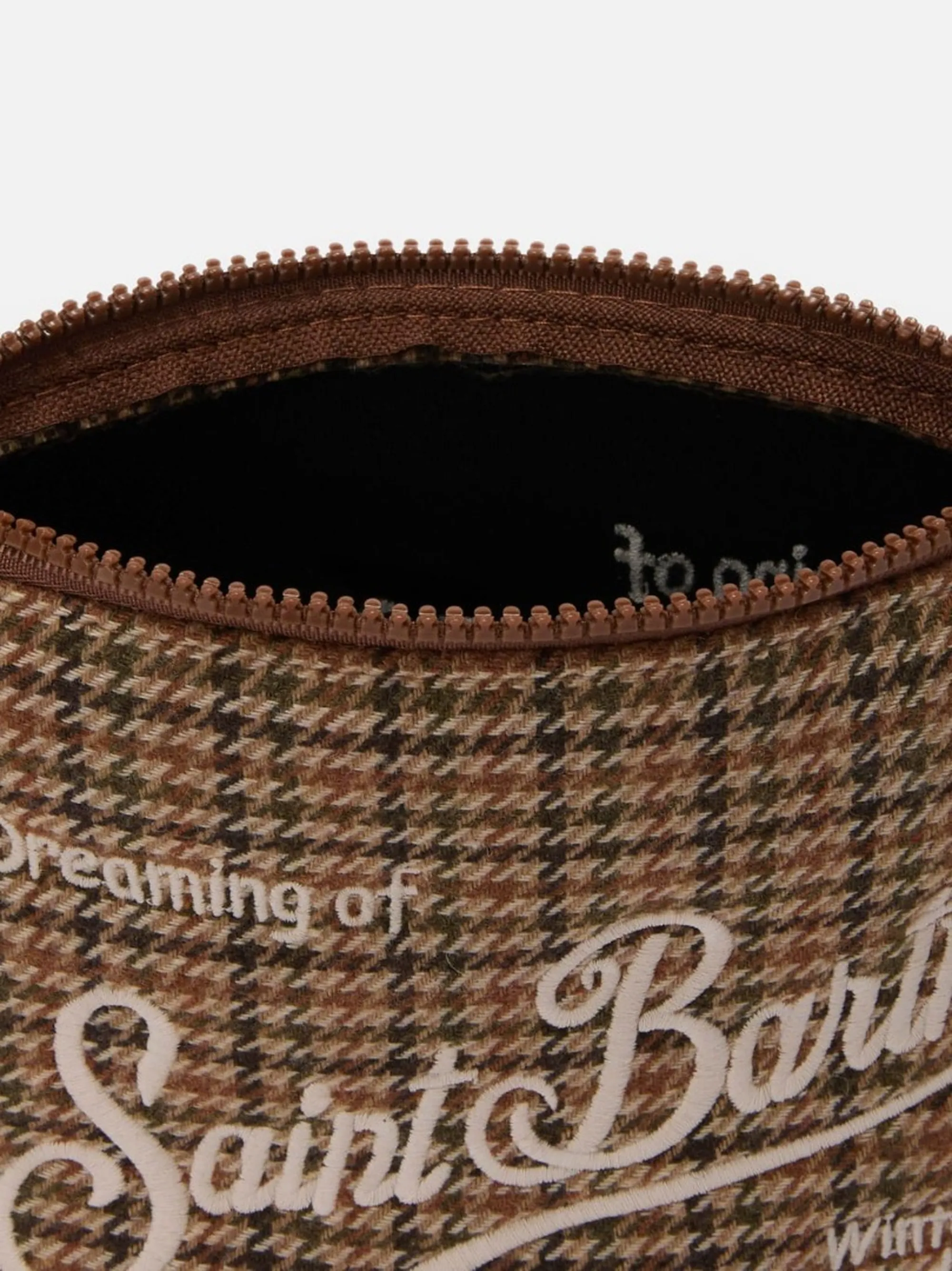 Mc2 Saint Barth B'Aline Wool Hundred Foot Pouch' Brown Ali0022-00320M 194333