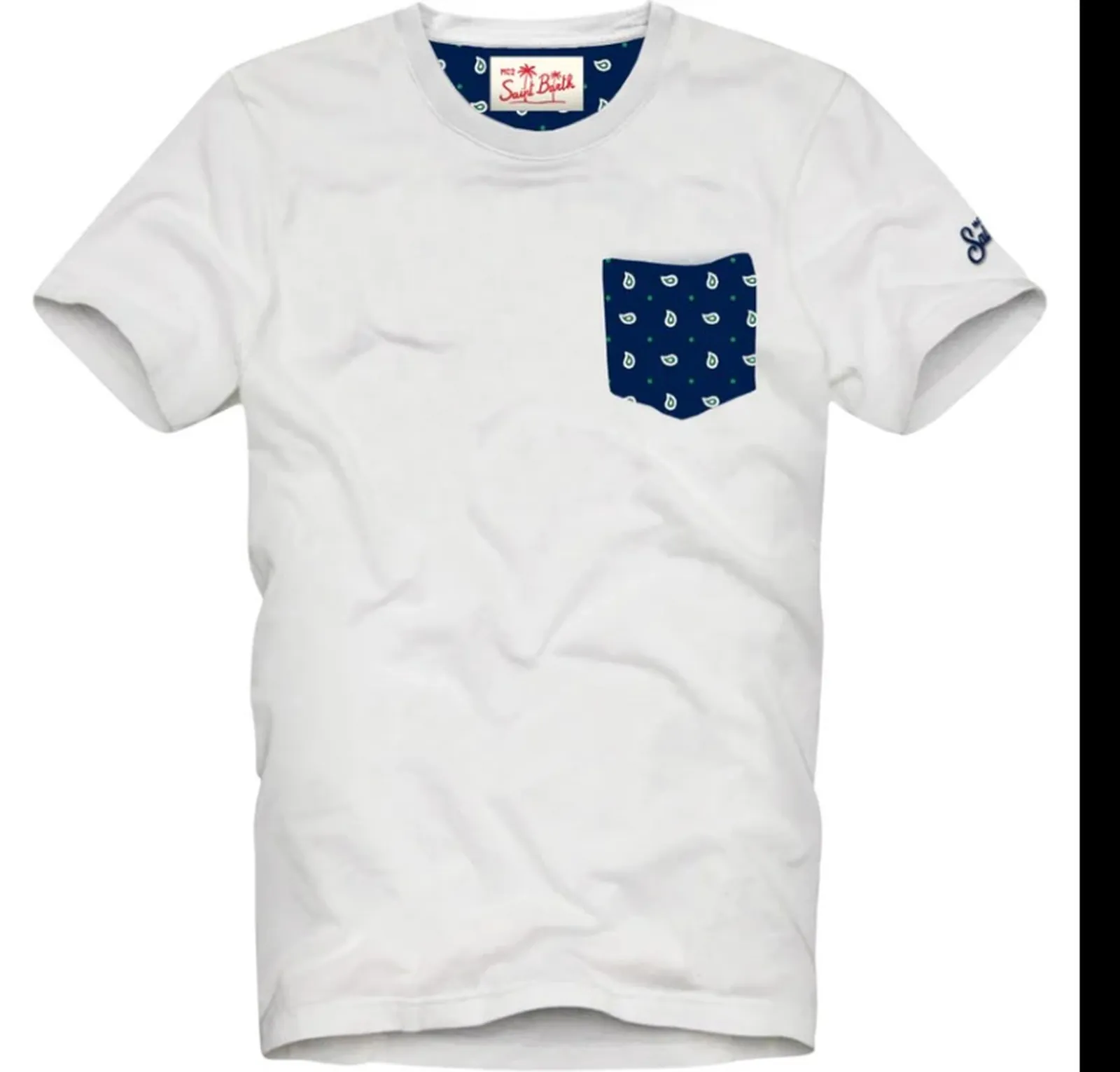 Mc2 Saint Barth T-Shirt Bianco Bla0001-00708L 181124