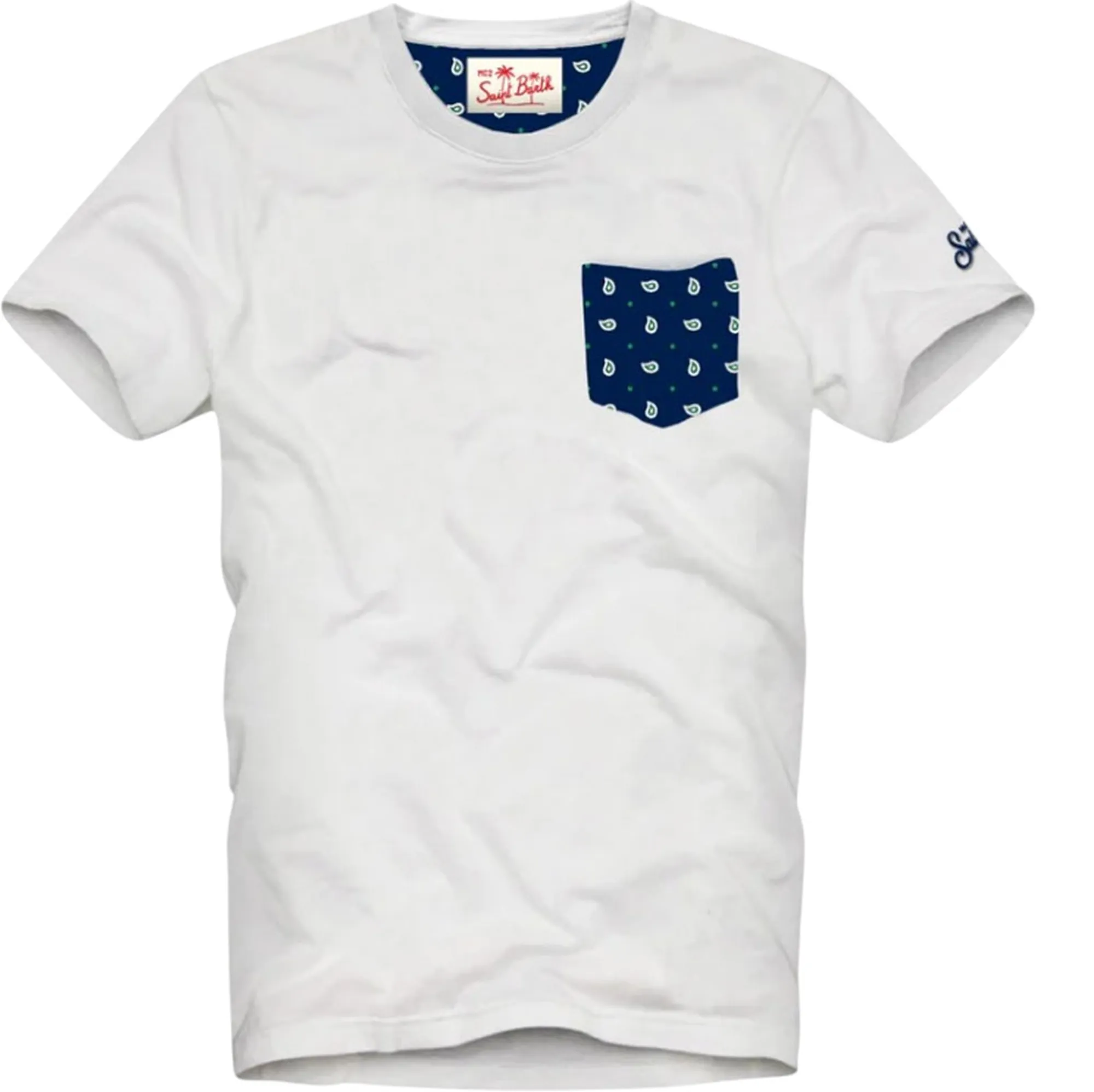 Mc2 Saint Barth T-Shirt Bianco Bla0001-00708L 181386