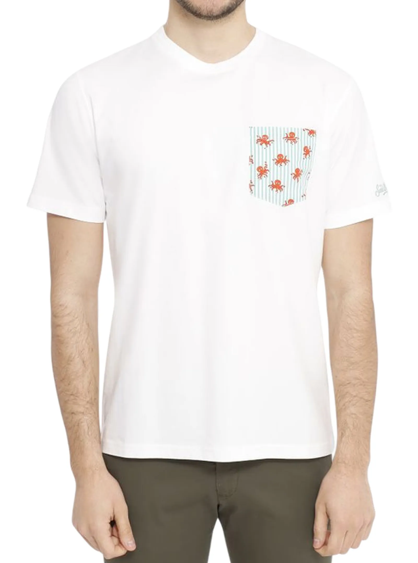 Mc2 Saint Barth T-Shirt Bianco Bla0001-02083L 180781