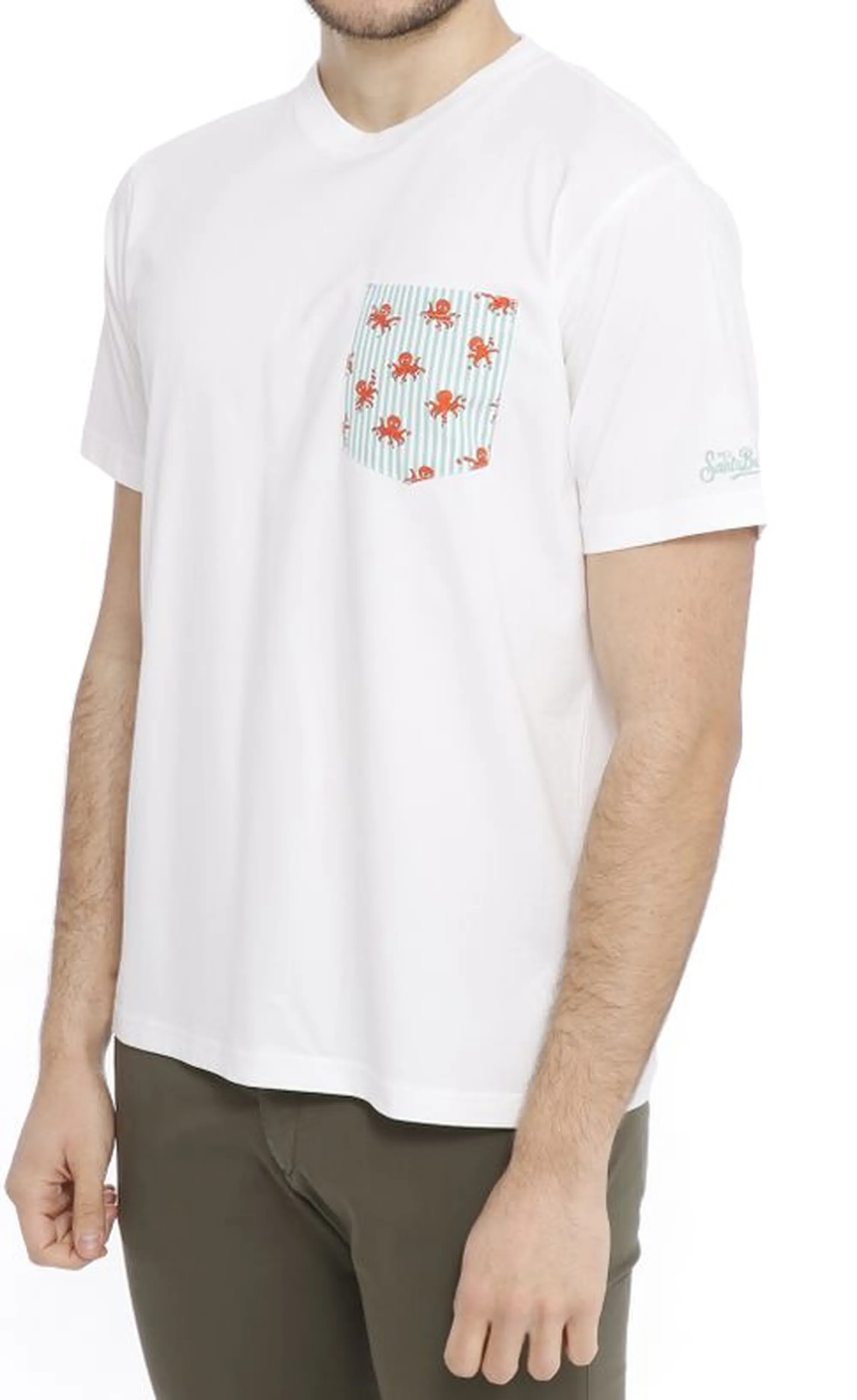 Mc2 Saint Barth B'T-Shirt 7045352F' White Bla0001-02083L 179660