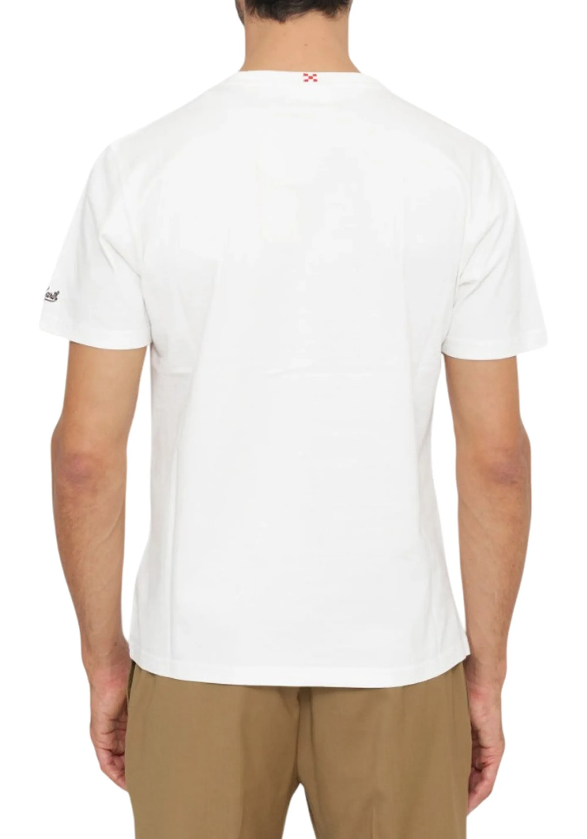 Mc2 Saint Barth T-Shirt Corregimi Se Sbaglio Bianco Pot0001-04452L 180019