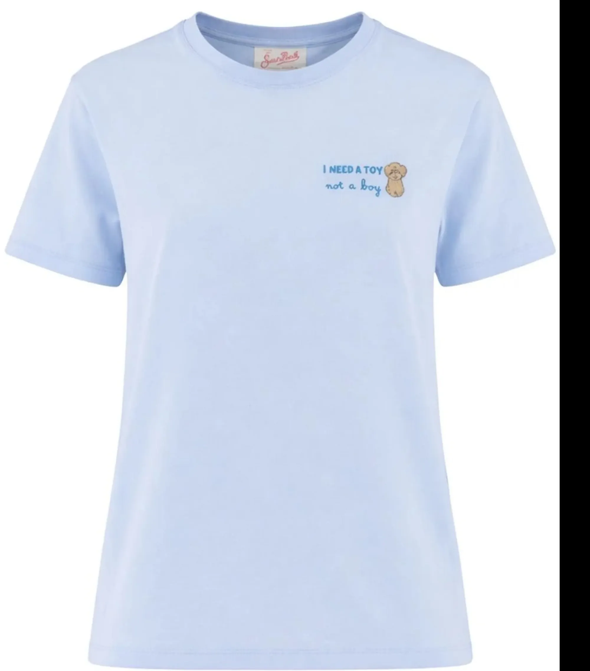 Mc2 Saint Barth T-Shirt Emilie Azzurro Emi0001-09630L 182777