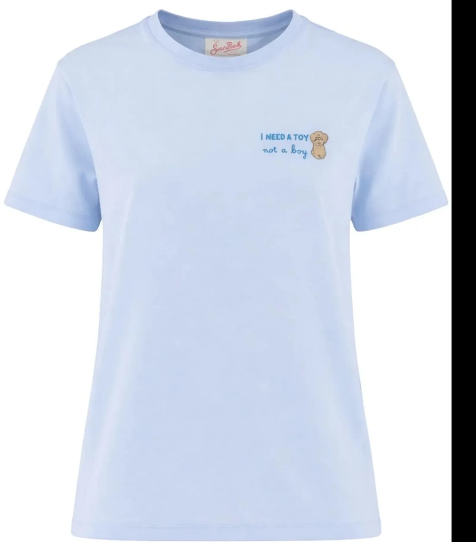 Mc2 Saint Barth T-Shirt Emilie Azzurro Emi0001-09630L 182777