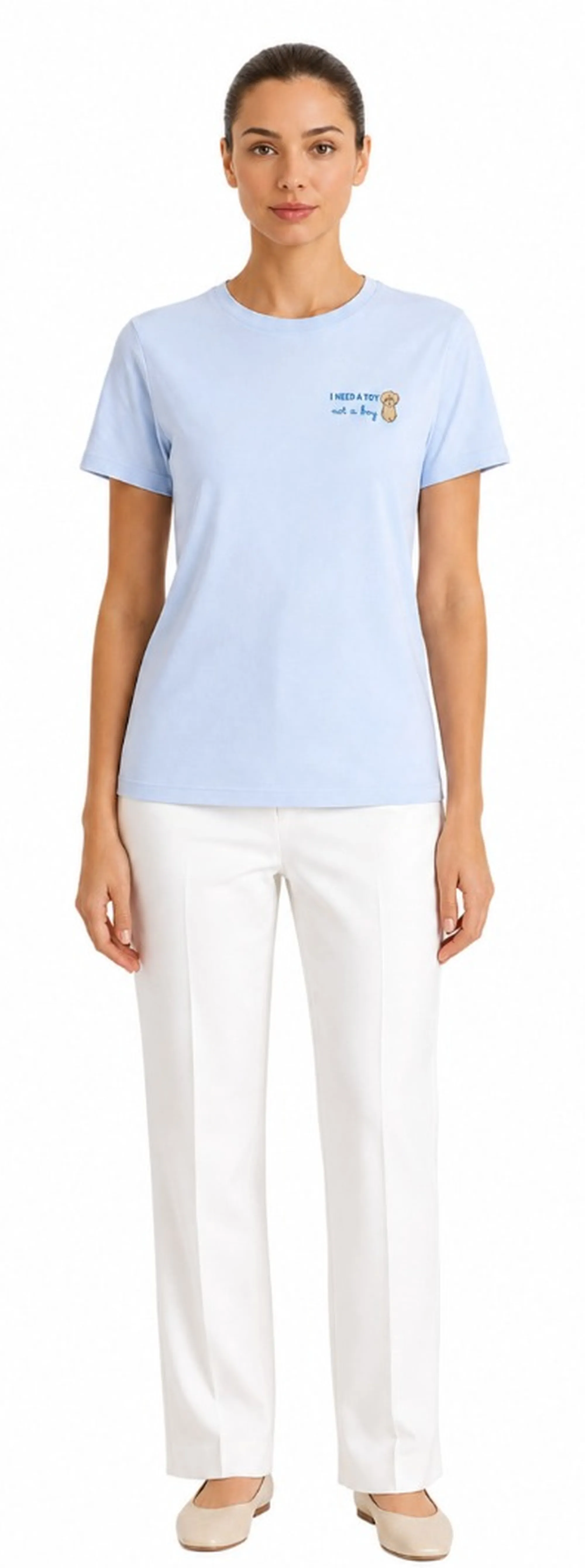 Mc2 Saint Barth T-Shirt Emilie Azzurro Emi0001-09630L 184063