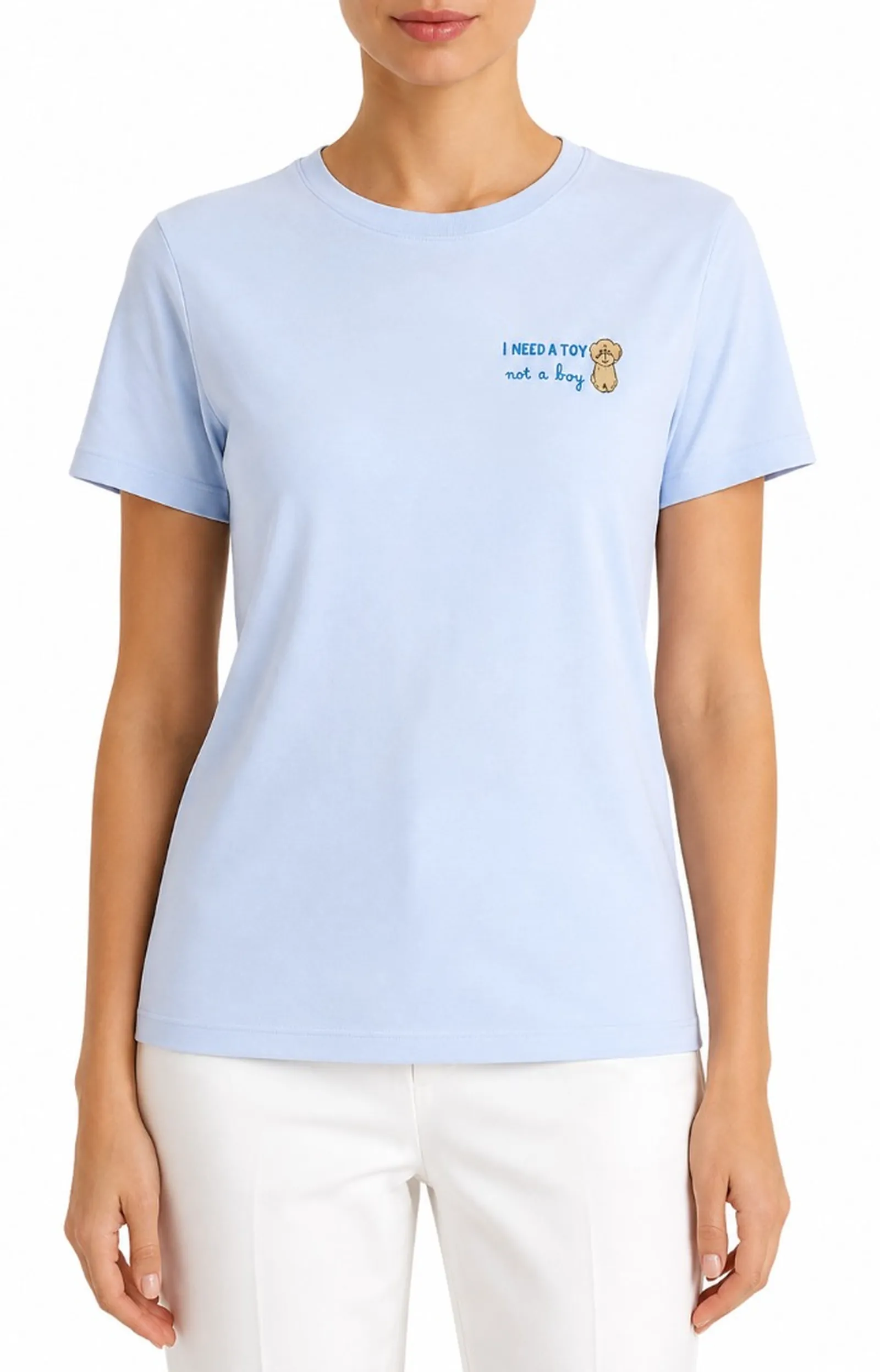 Mc2 Saint Barth T-Shirt Emilie Azzurro Emi0001-09630L 184065