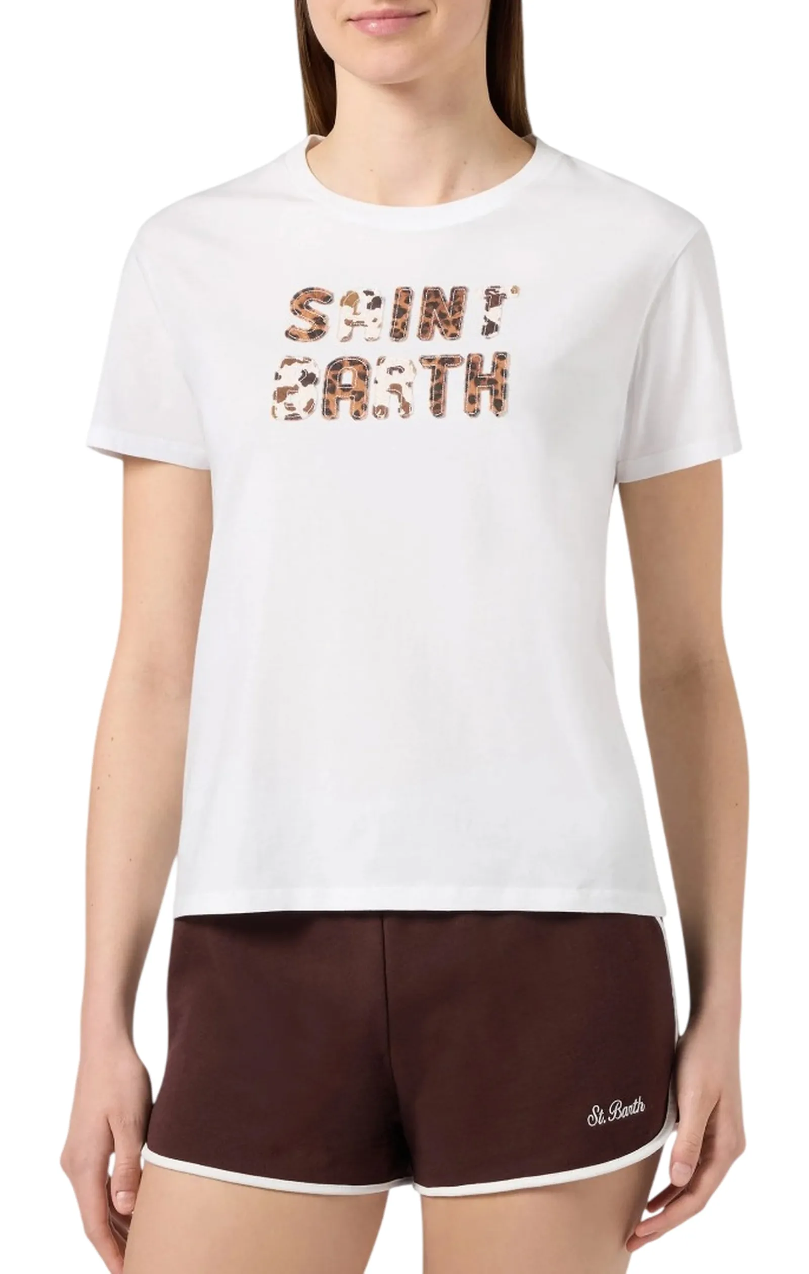 Mc2 Saint Barth T-Shirt Emilie Bianco Emi0001-00298L 183004