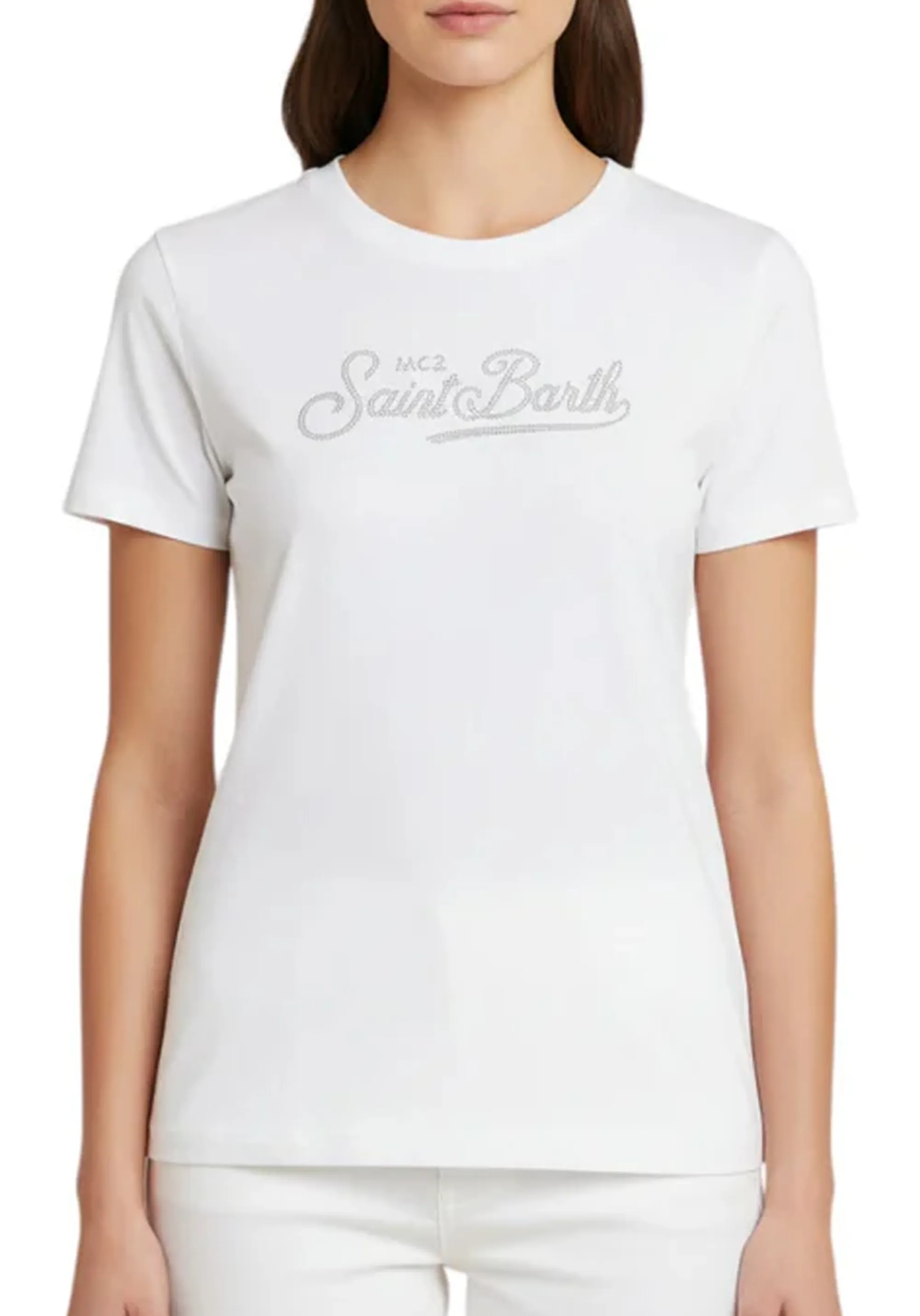 Mc2 Saint Barth T-Shirt Emilie Bianco Emi0001-02296L 182808
