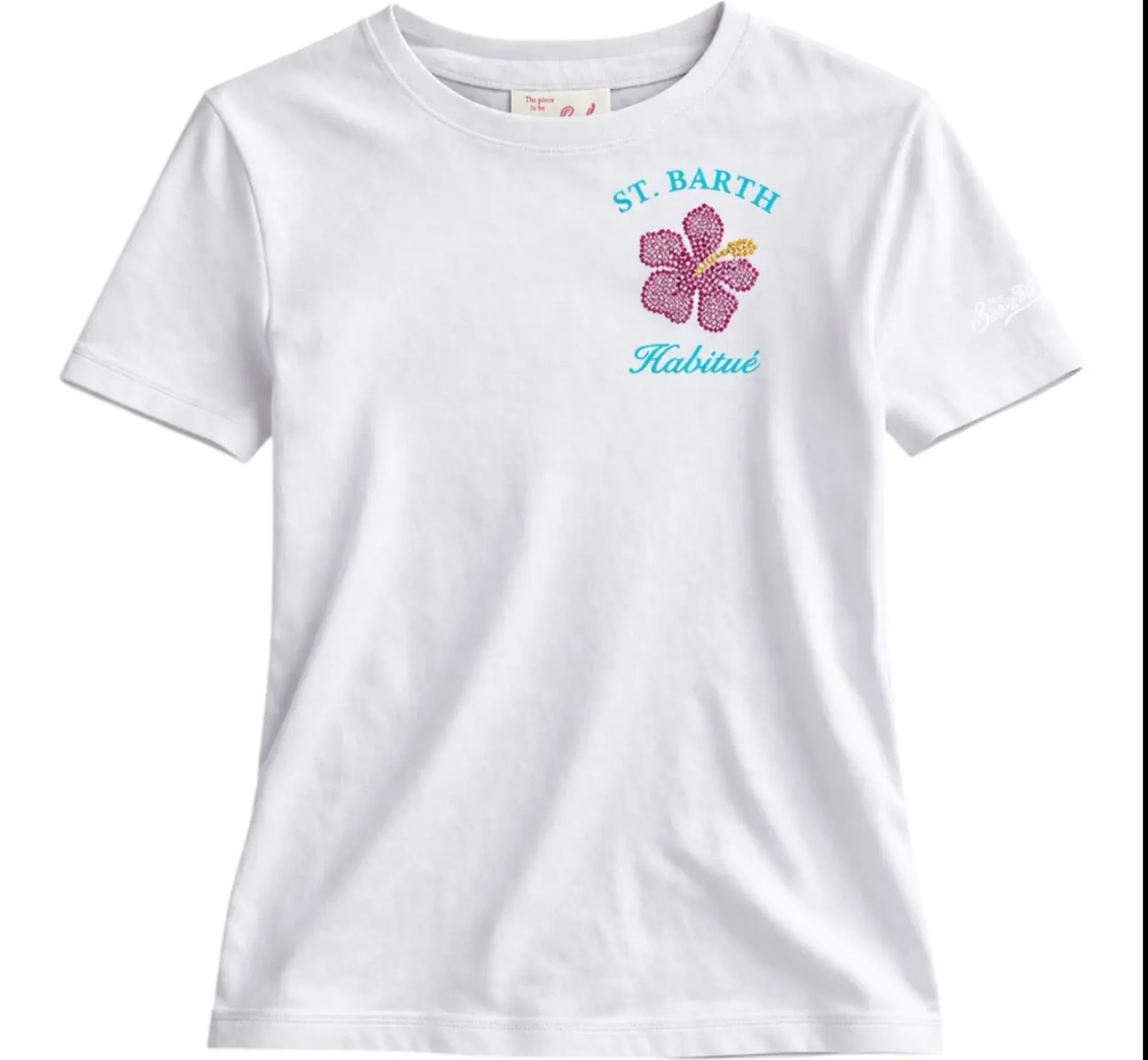 Mc2 Saint Barth T-Shirt Emilie Bianco Emi0001-08614L 182851