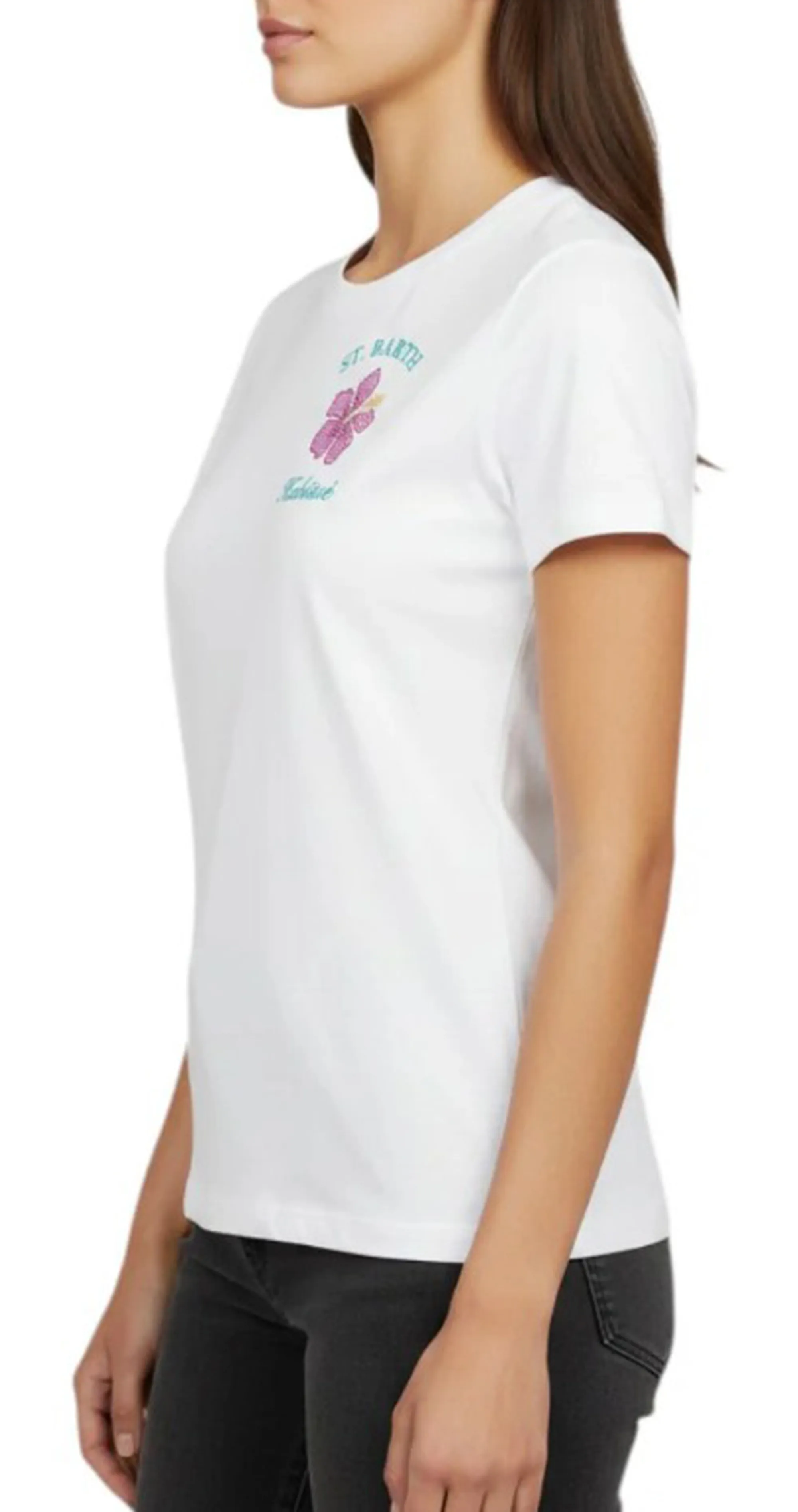 Mc2 Saint Barth T-Shirt Emilie Bianco Emi0001-08614L 182869