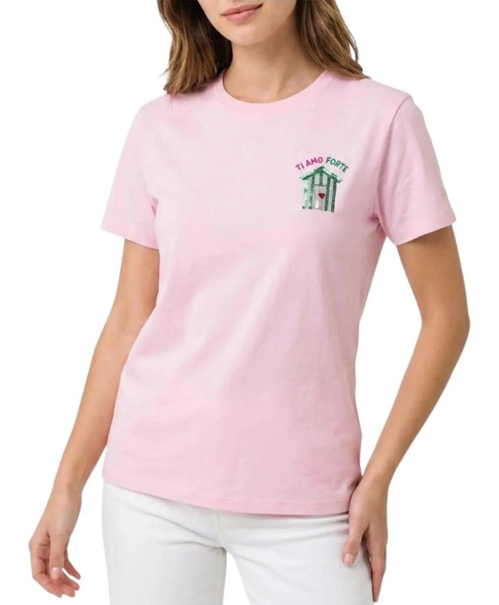 Mc2 Saint Barth T-Shirt Emilie Rosa Emi0001-03704L 183613